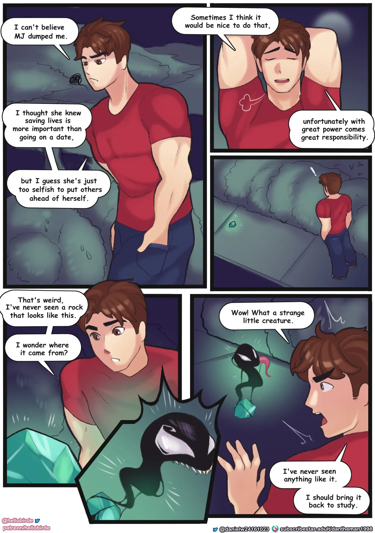 Peter’s Sexual Symbiosis (Spider-Man) [Hellobirde] Chapter 1 – page 2