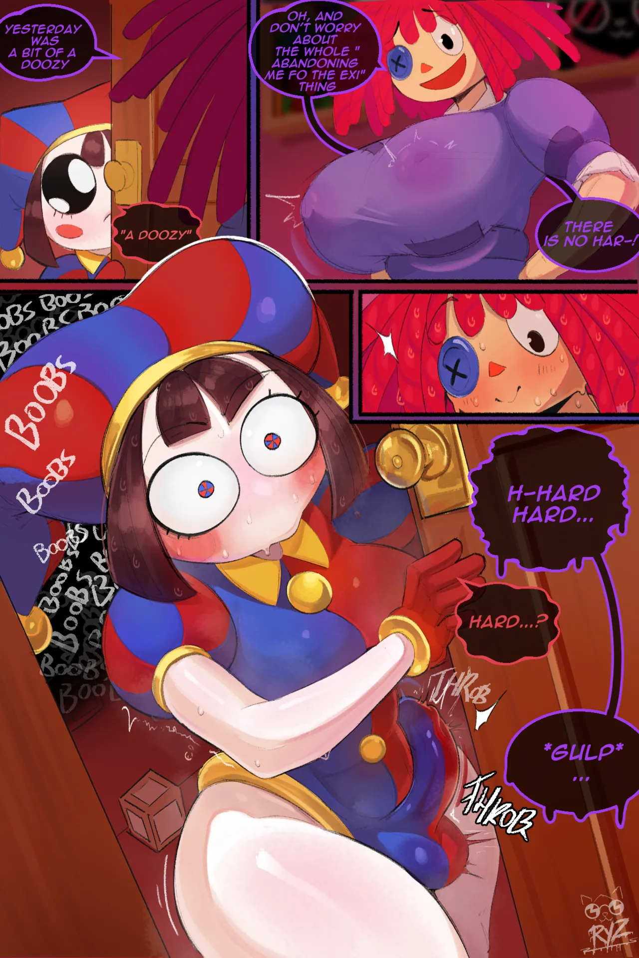Pomni and Ragatha's Anti Abstraction methods (The Amazing Digital Circus) [RyzRyz] Chapter 1 – page 1