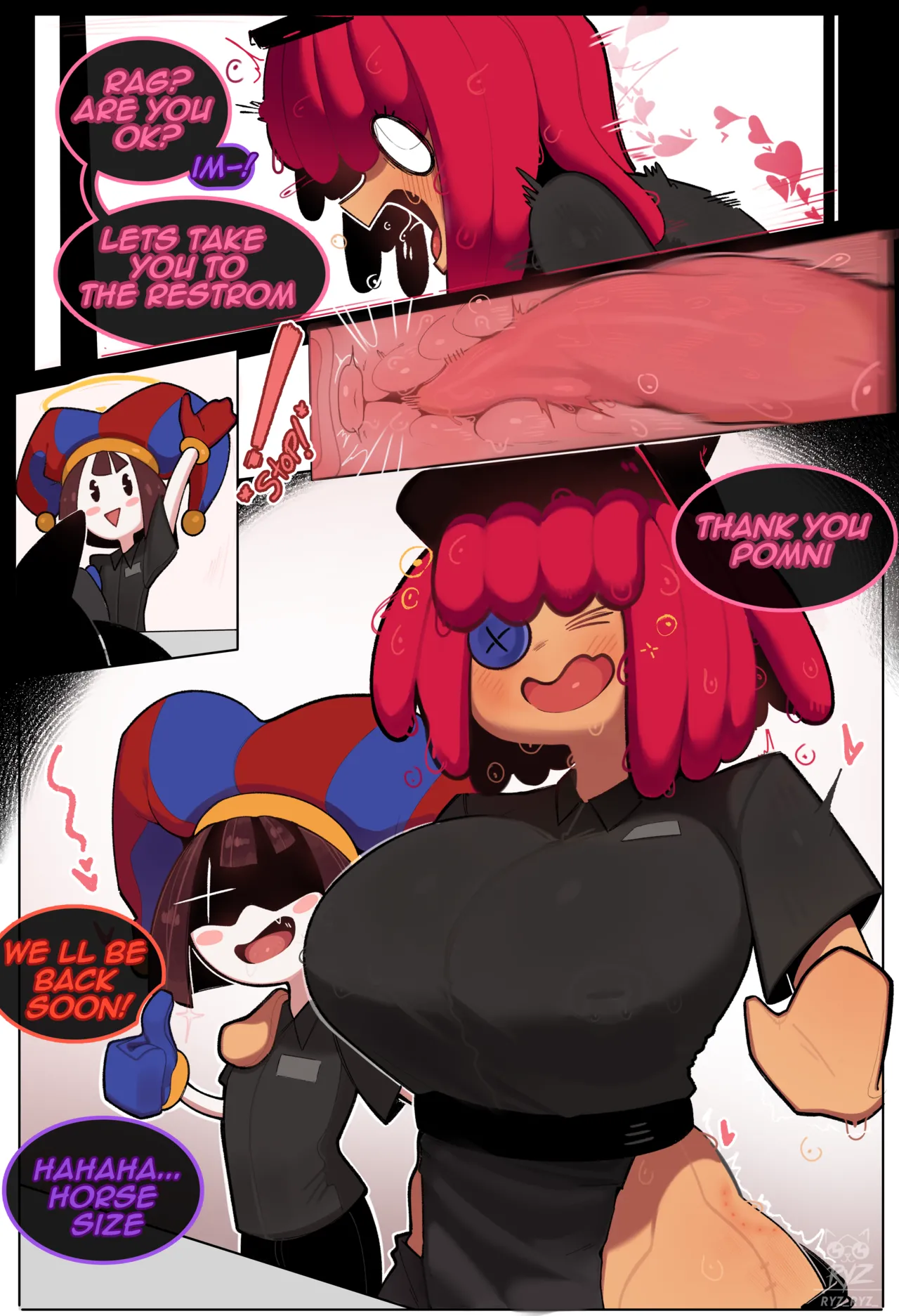 Pomni &amp; Ragatha's Anti Abstraction Methods 3 (The Amazing Digital Circus) [RyzRyz] Chapter 1 – page 7