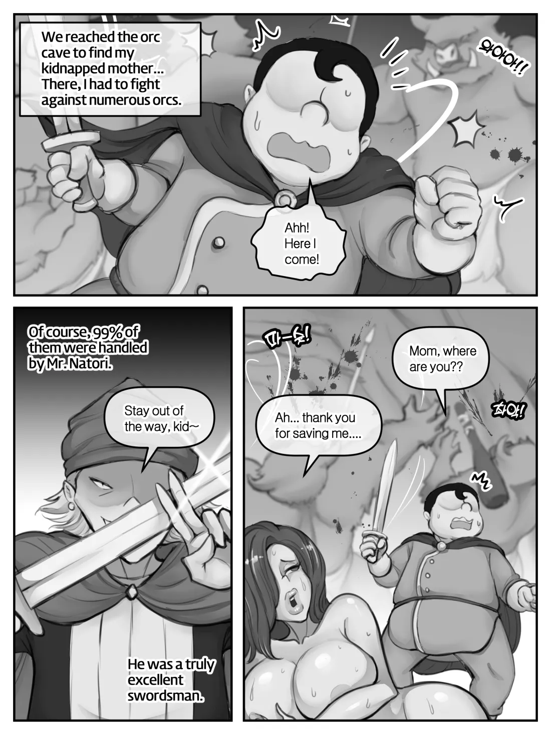 Mama and Mama's Boy gets Isekai'd Season 1 + Season 2 Prologue [XBOY] Chapter 1 – page 30