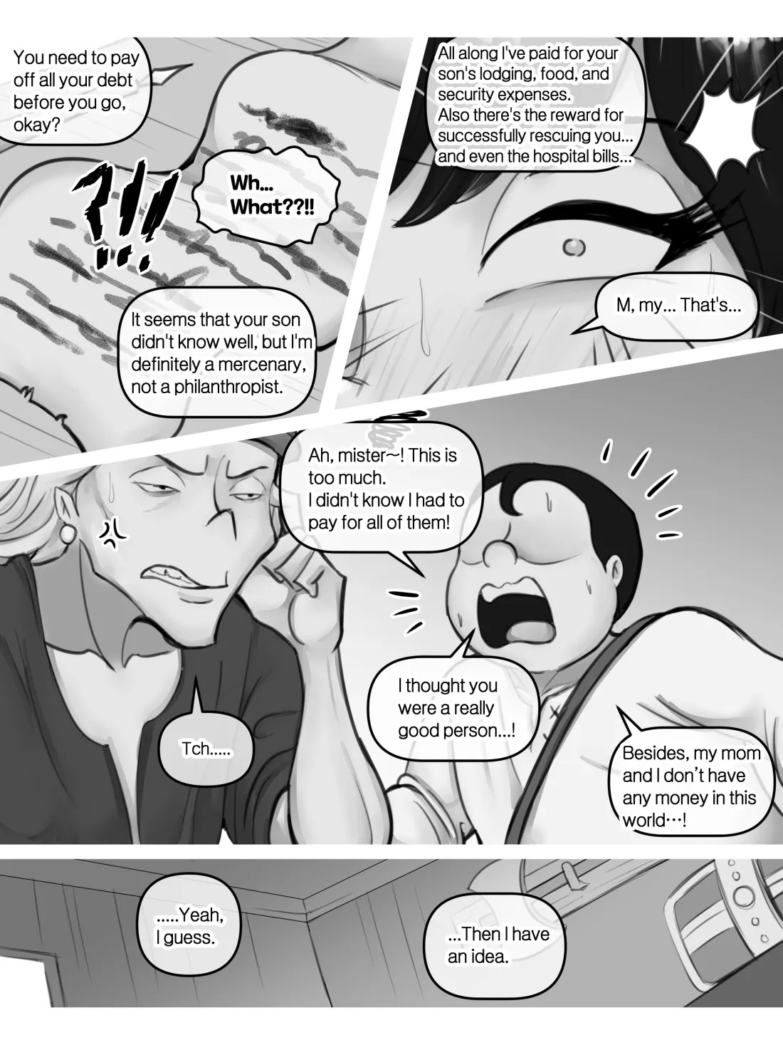 Mama and Mama's Boy gets Isekai'd Season 1 + Season 2 Prologue [XBOY] Chapter 1 – page 36
