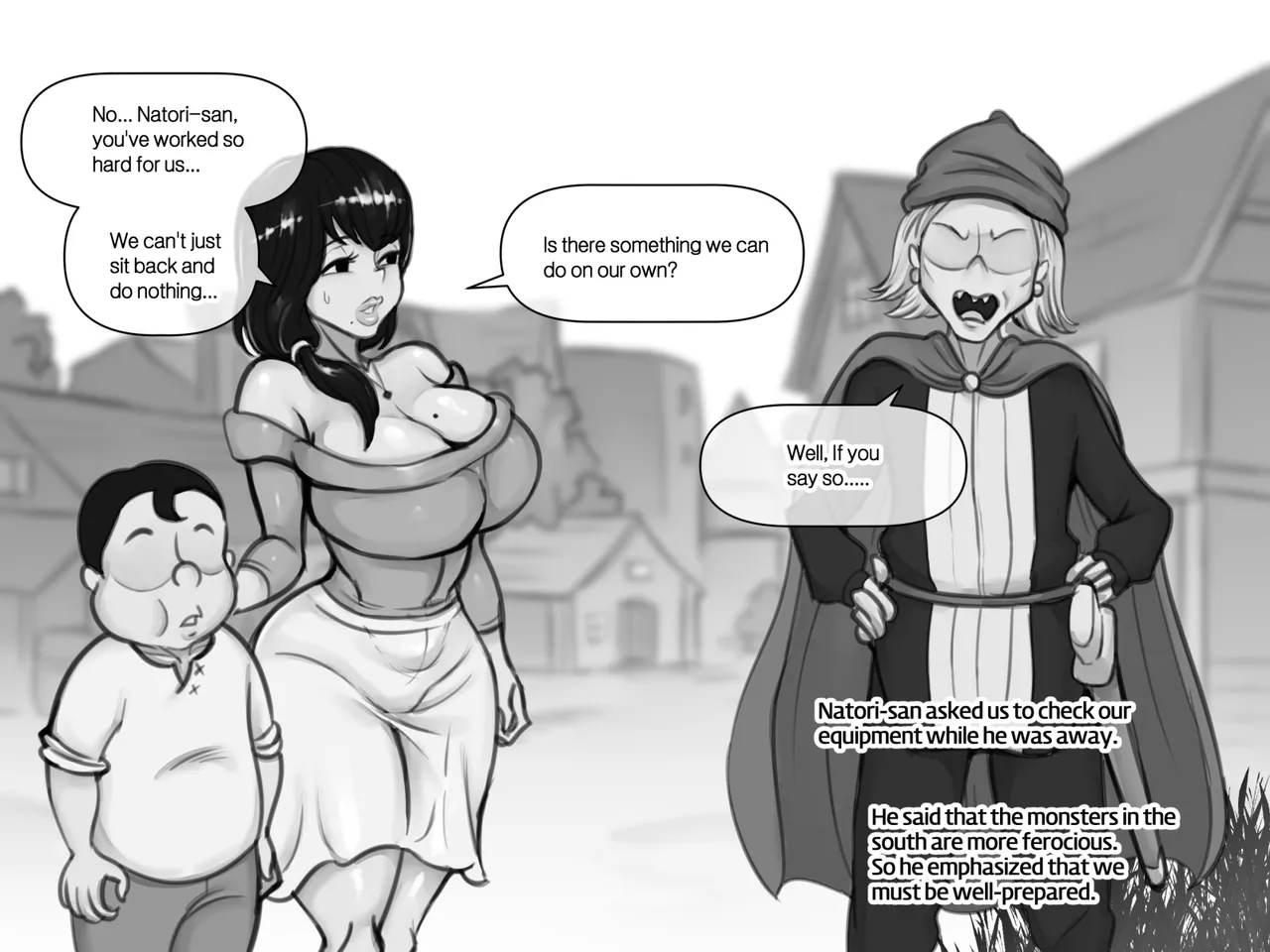 Mama and Mama's Boy gets Isekai'd Season 1 + Season 2 Prologue [XBOY] Chapter 1 – page 61
