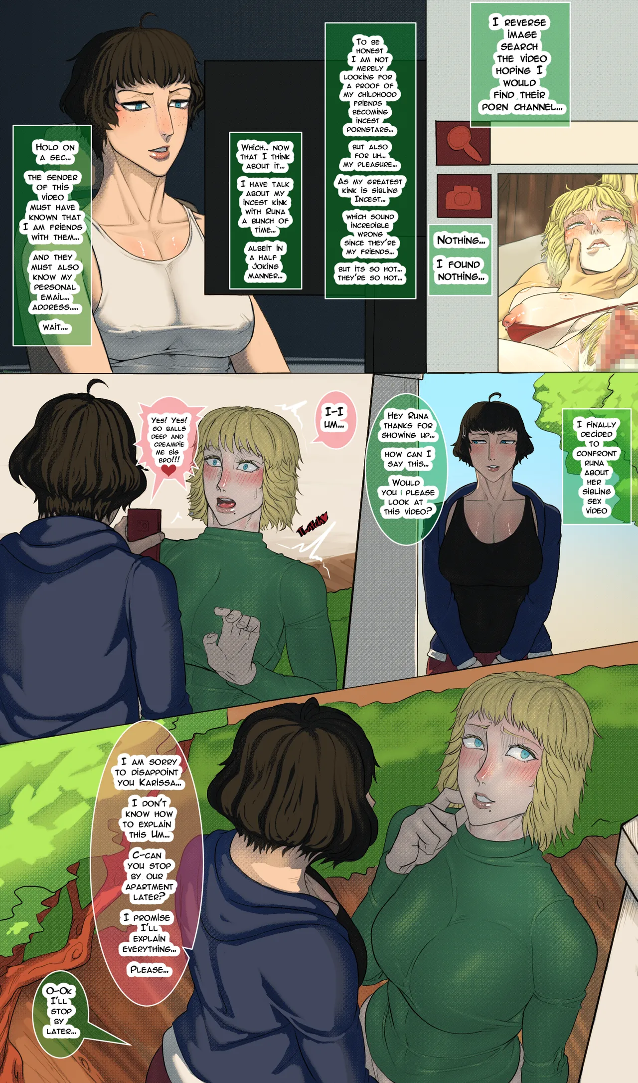 My Childhood Friends are Living My Dream [Hachijuu] Chapter 1 – page 5