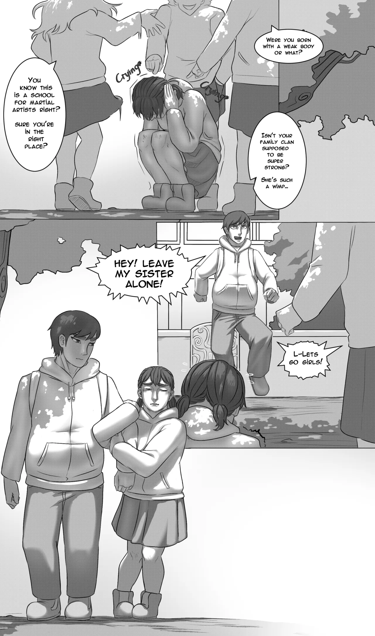 Fighter Class Siblings [Hachijuu] Chapter 1 – page 3