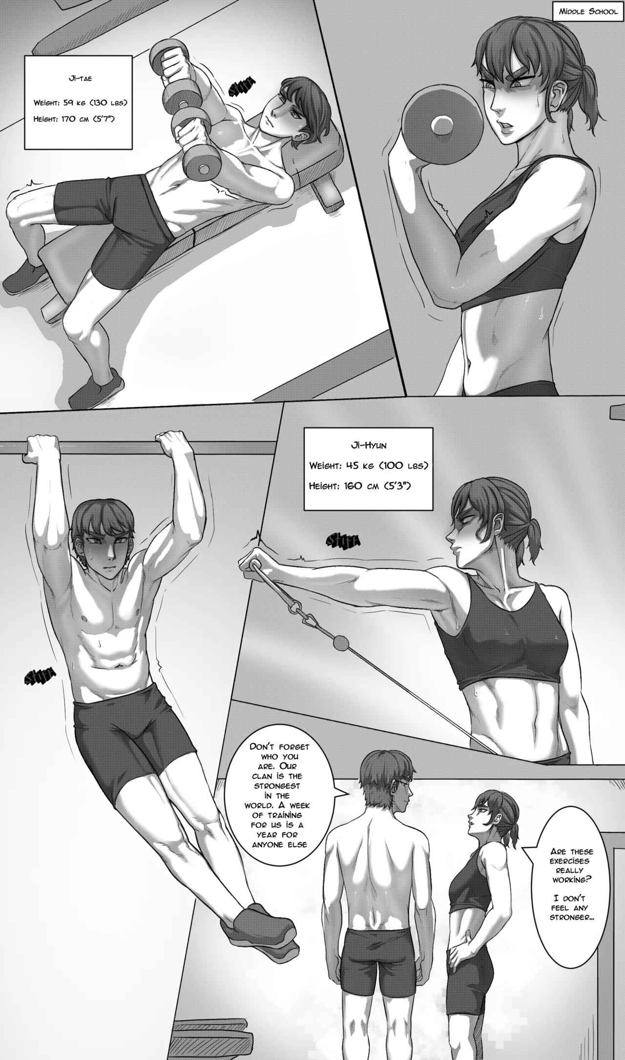 Fighter Class Siblings [Hachijuu] Chapter 1 – page 5