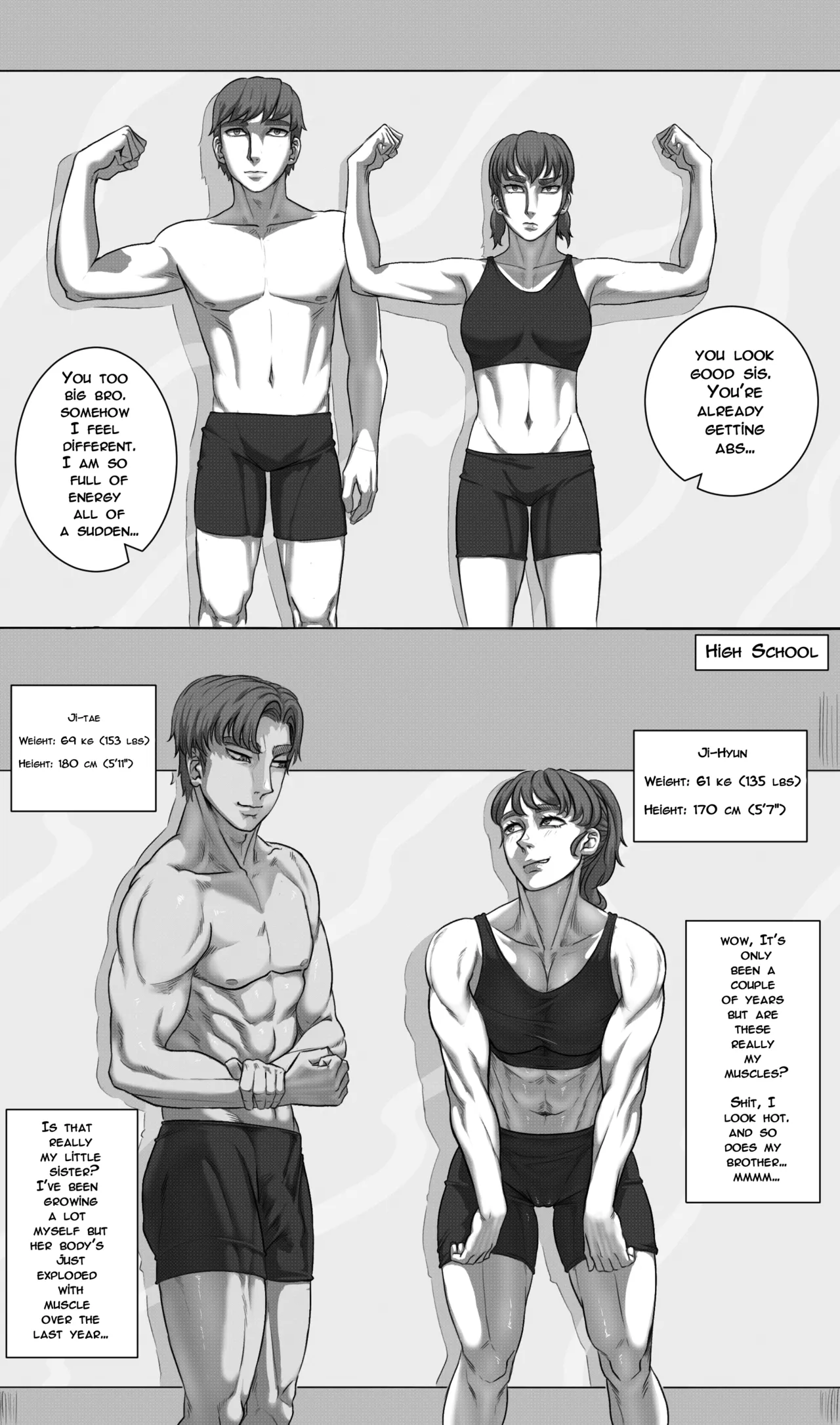 Fighter Class Siblings [Hachijuu] Chapter 1 – page 6