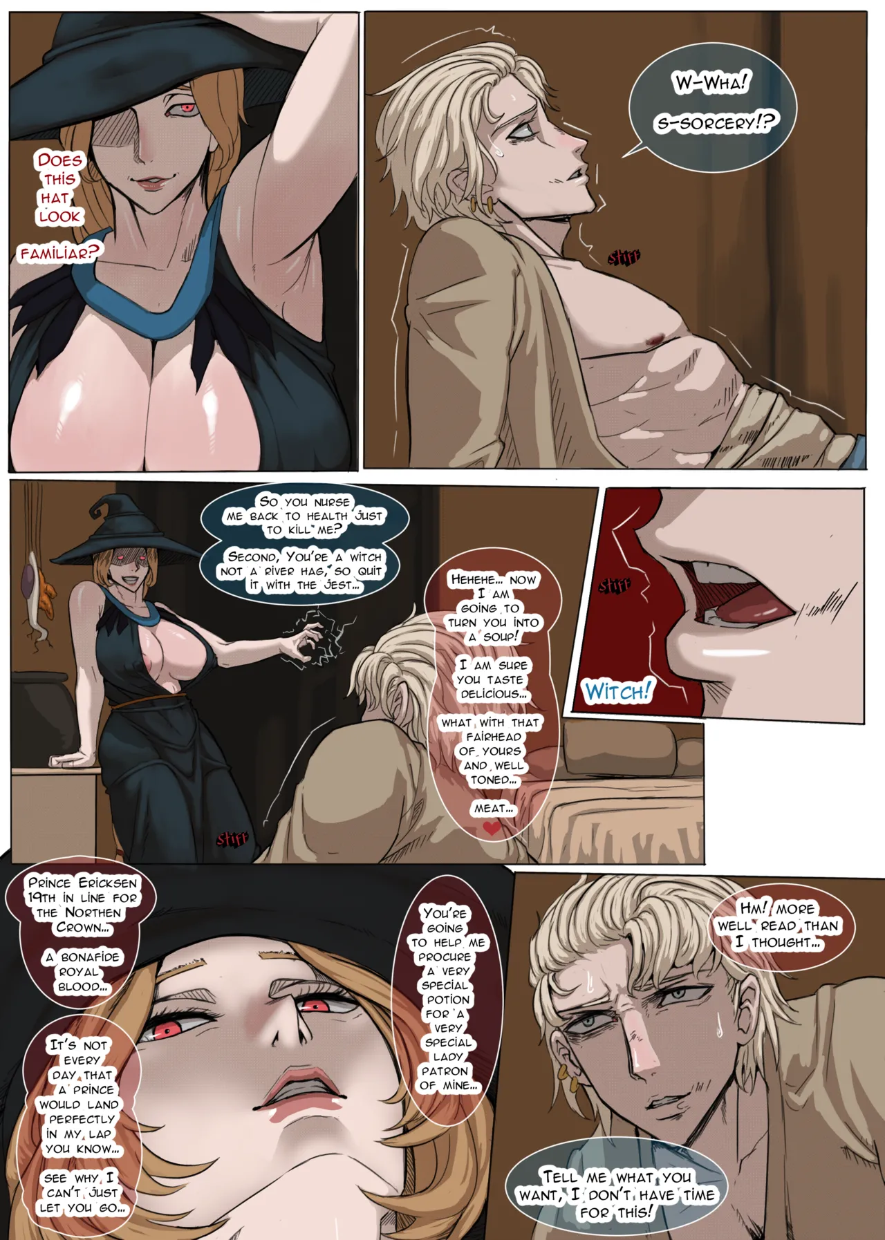 Witch x Knight [Hachijuu] Chapter 1 – page 4
