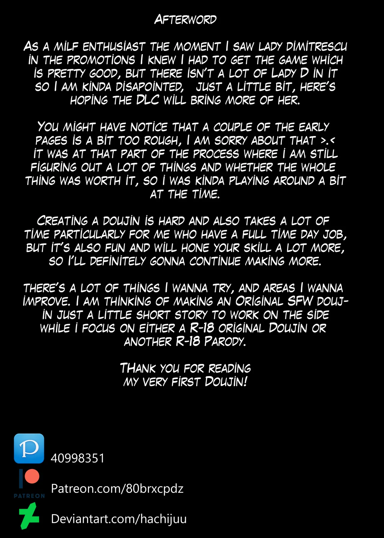 Dominating Lady Dimitrescu (Resident Evil) [Hachijuu] Chapter 1 – page 26