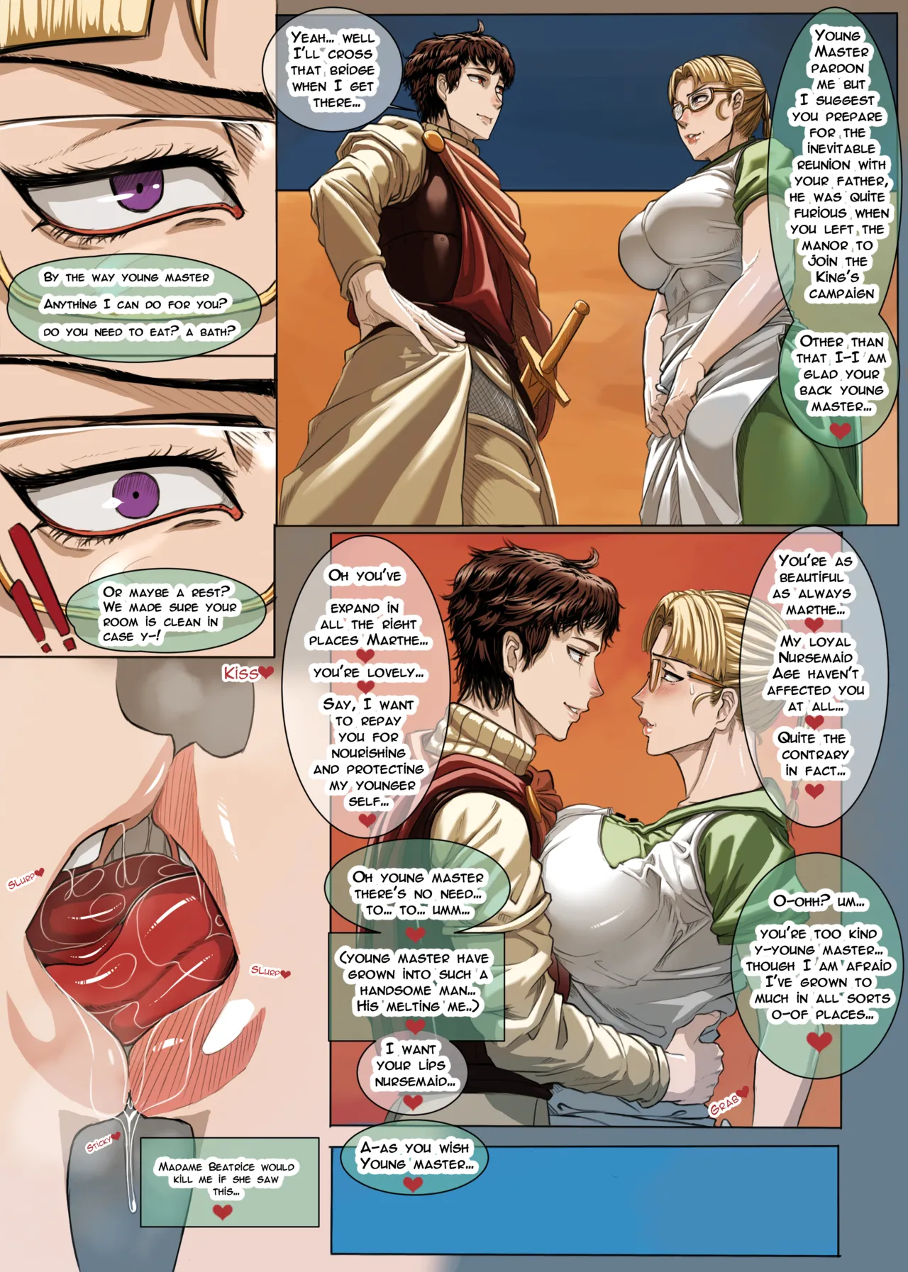 Reunion with a Lovely Servant [Hachijuu] Chapter 1 – page 2