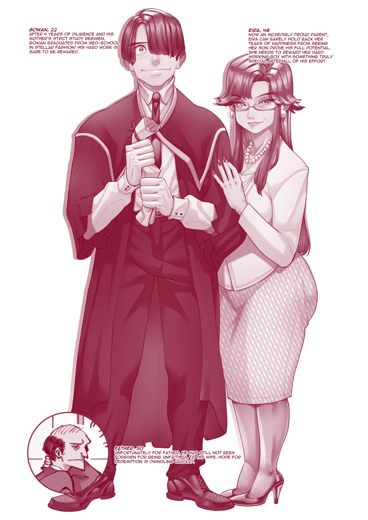 A Strict Mother's Pride and Joy - Deluxe [Aarokira] Chapter 1 – page 2