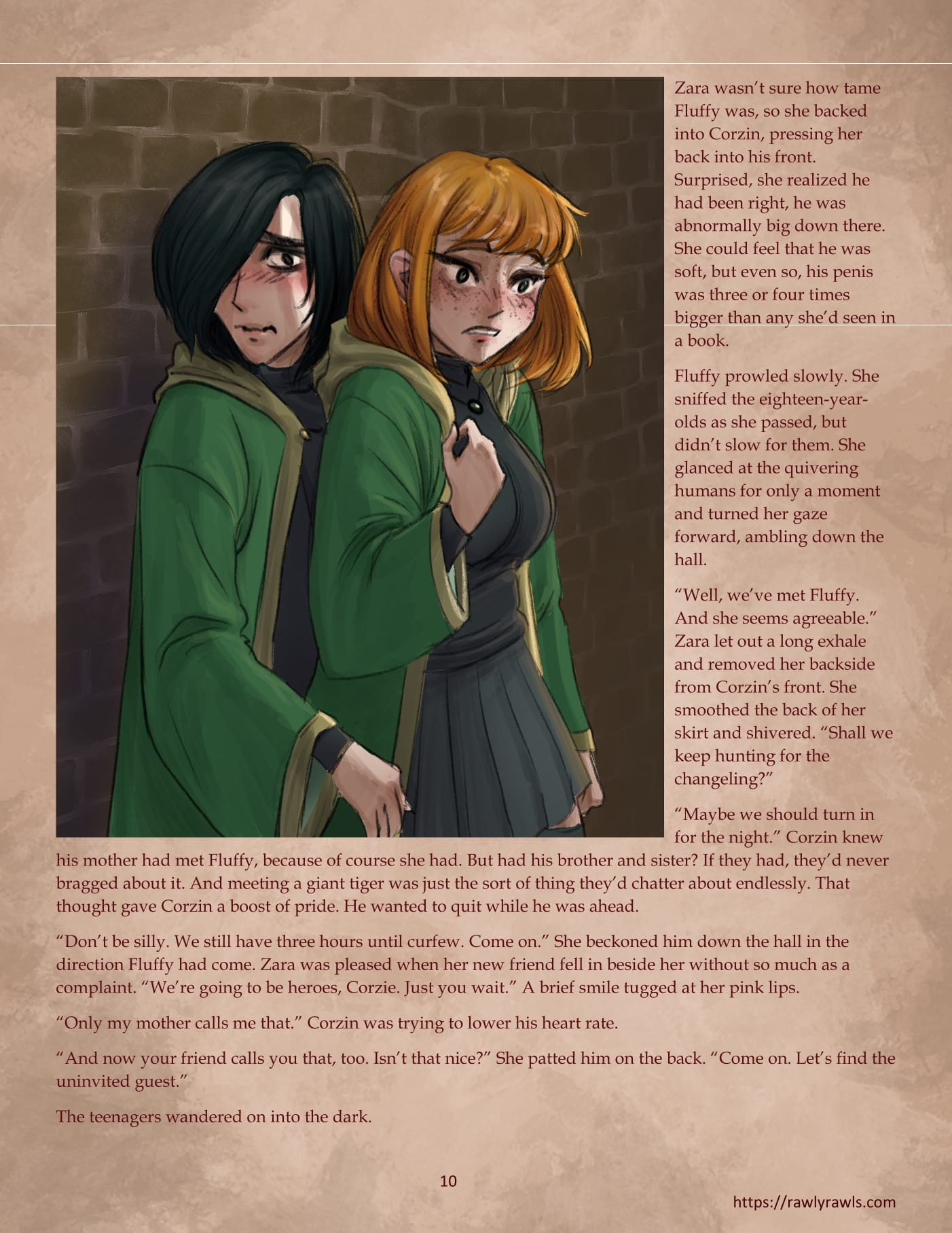 Glergandr University [CreamCadet , Rawly Rawls] 2 . Glergandr University - Chapter 2 [CreamCadet , Rawly Rawls] – page 10