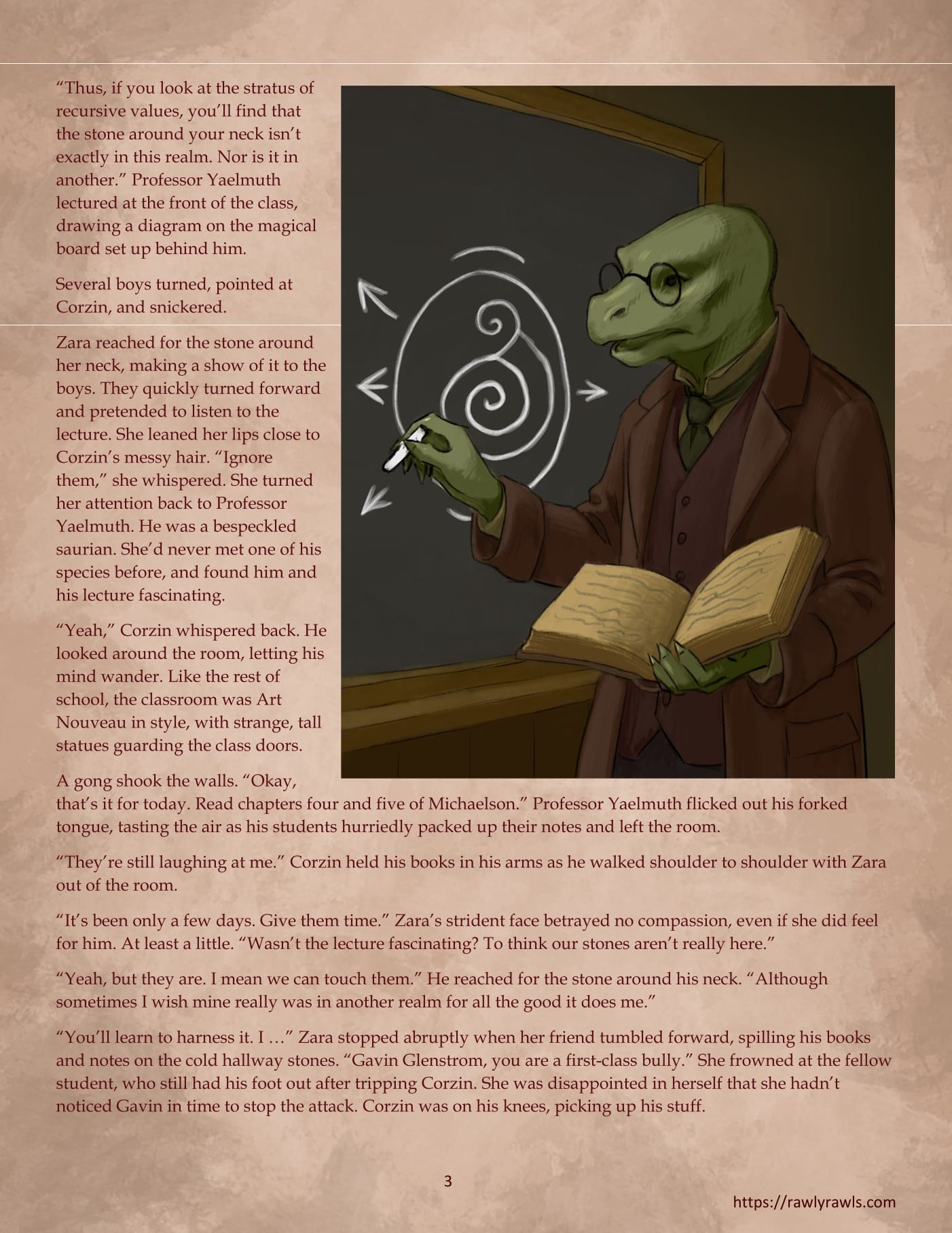 Glergandr University [CreamCadet , Rawly Rawls] 2 . Glergandr University - Chapter 2 [CreamCadet , Rawly Rawls] – page 3