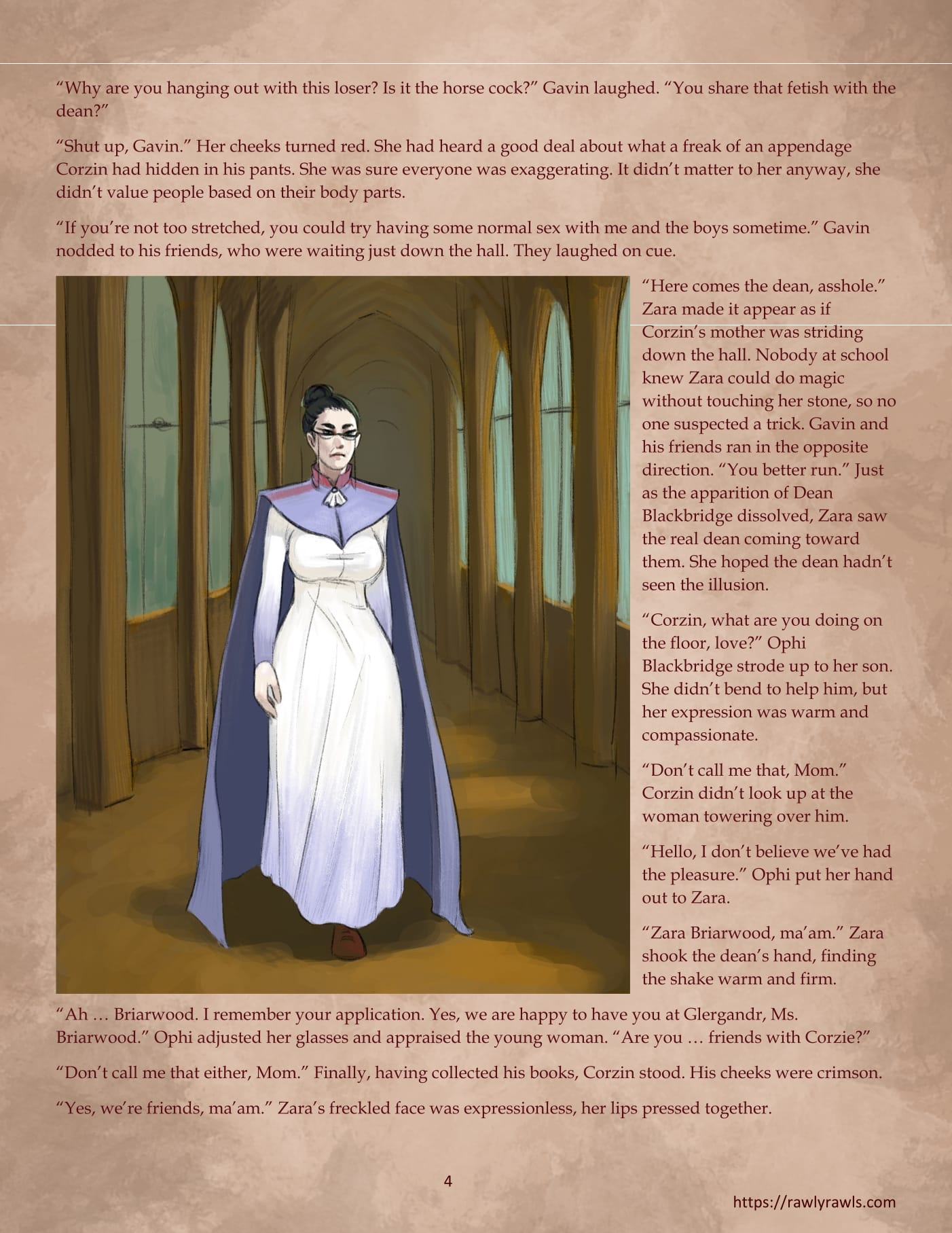Glergandr University [CreamCadet , Rawly Rawls] 2 . Glergandr University - Chapter 2 [CreamCadet , Rawly Rawls] – page 4