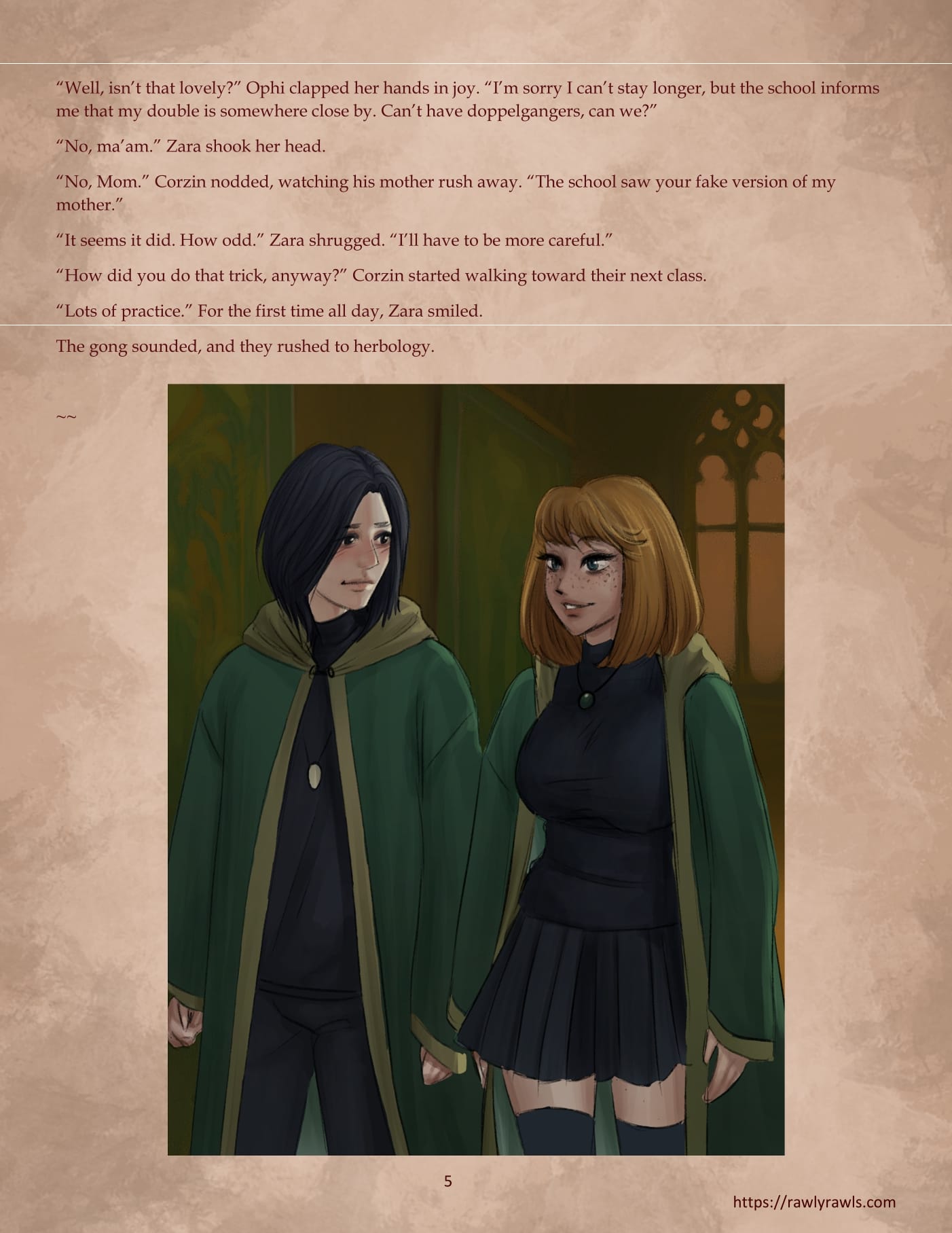 Glergandr University [CreamCadet , Rawly Rawls] 2 . Glergandr University - Chapter 2 [CreamCadet , Rawly Rawls] – page 5