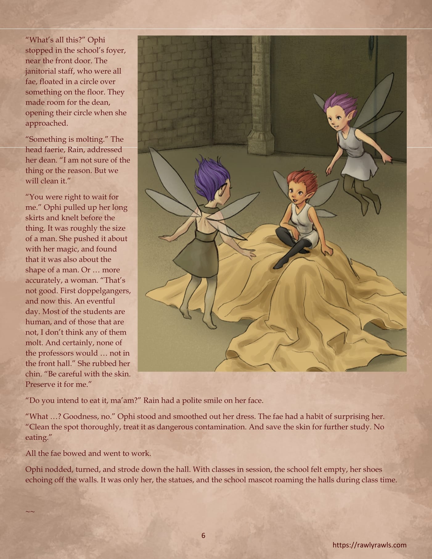 Glergandr University [CreamCadet , Rawly Rawls] 2 . Glergandr University - Chapter 2 [CreamCadet , Rawly Rawls] – page 6