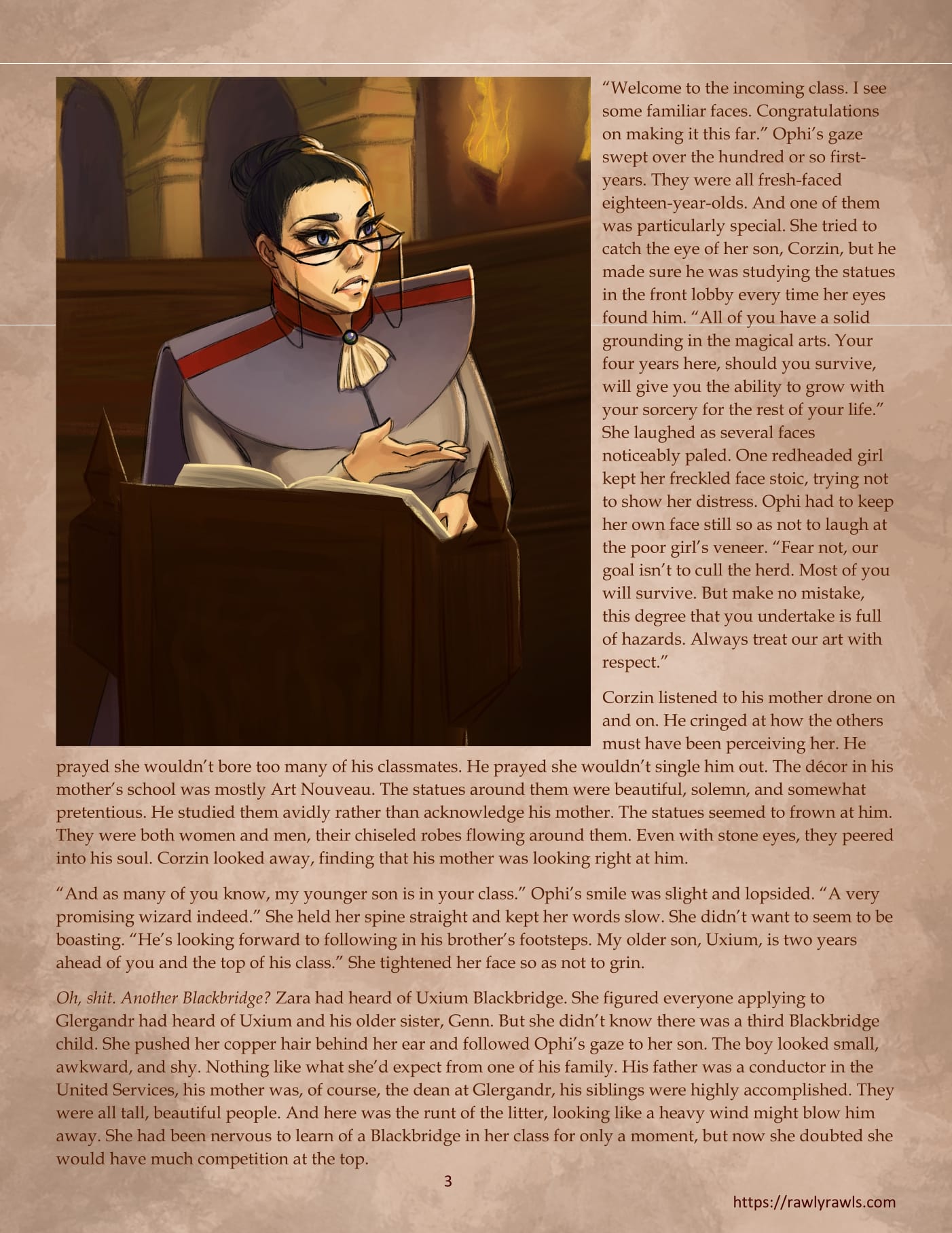 Glergandr University [CreamCadet , Rawly Rawls] 1 . Glergandr University - Chapter 1 [CreamCadet , Rawly Rawls] – page 3