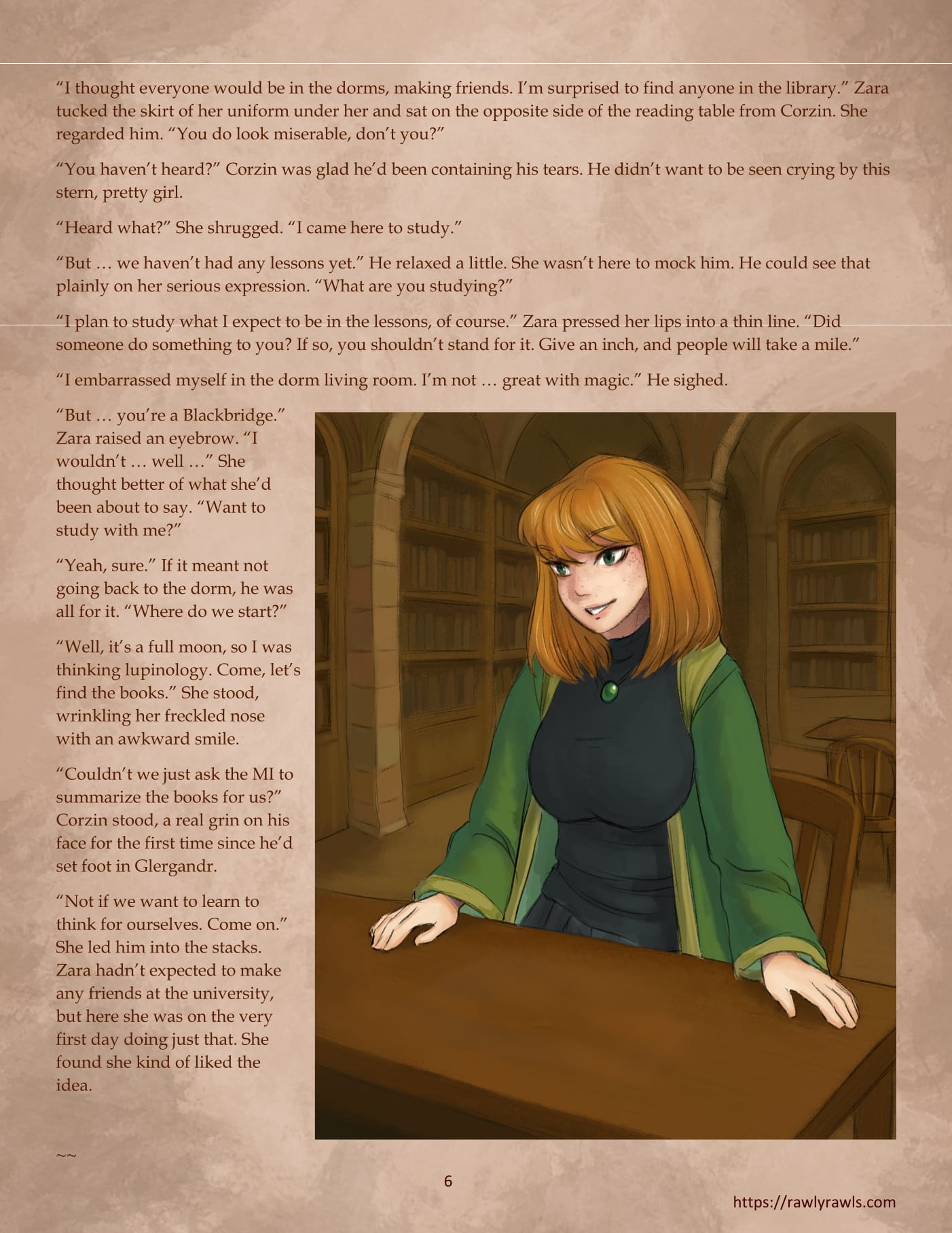 Glergandr University [CreamCadet , Rawly Rawls] 1 . Glergandr University - Chapter 1 [CreamCadet , Rawly Rawls] – page 6