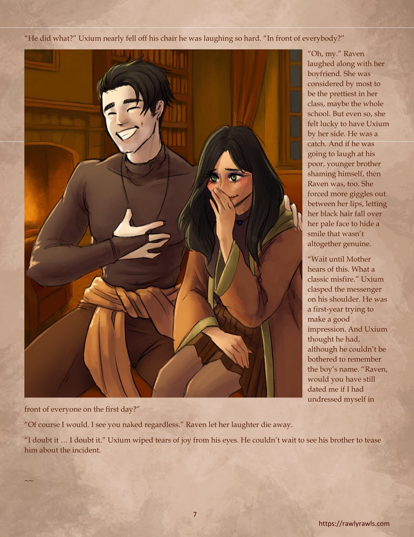 Glergandr University [CreamCadet , Rawly Rawls] 1 . Glergandr University - Chapter 1 [CreamCadet , Rawly Rawls] – page 7