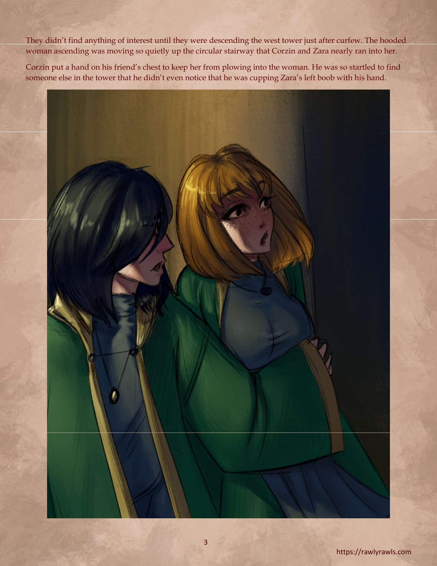 Glergandr University [CreamCadet , Rawly Rawls] 3 . Glergandr University - Chapter 3 [CreamCadet , Rawly Rawls] – page 3