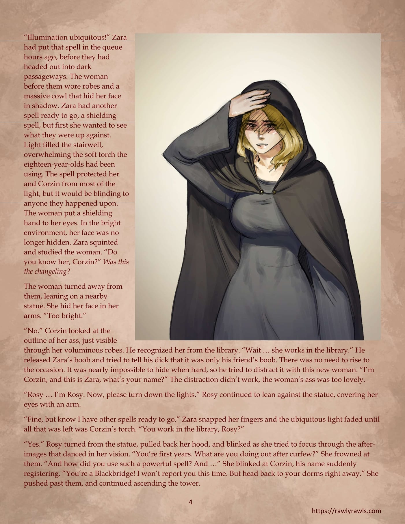 Glergandr University [CreamCadet , Rawly Rawls] 3 . Glergandr University - Chapter 3 [CreamCadet , Rawly Rawls] – page 4