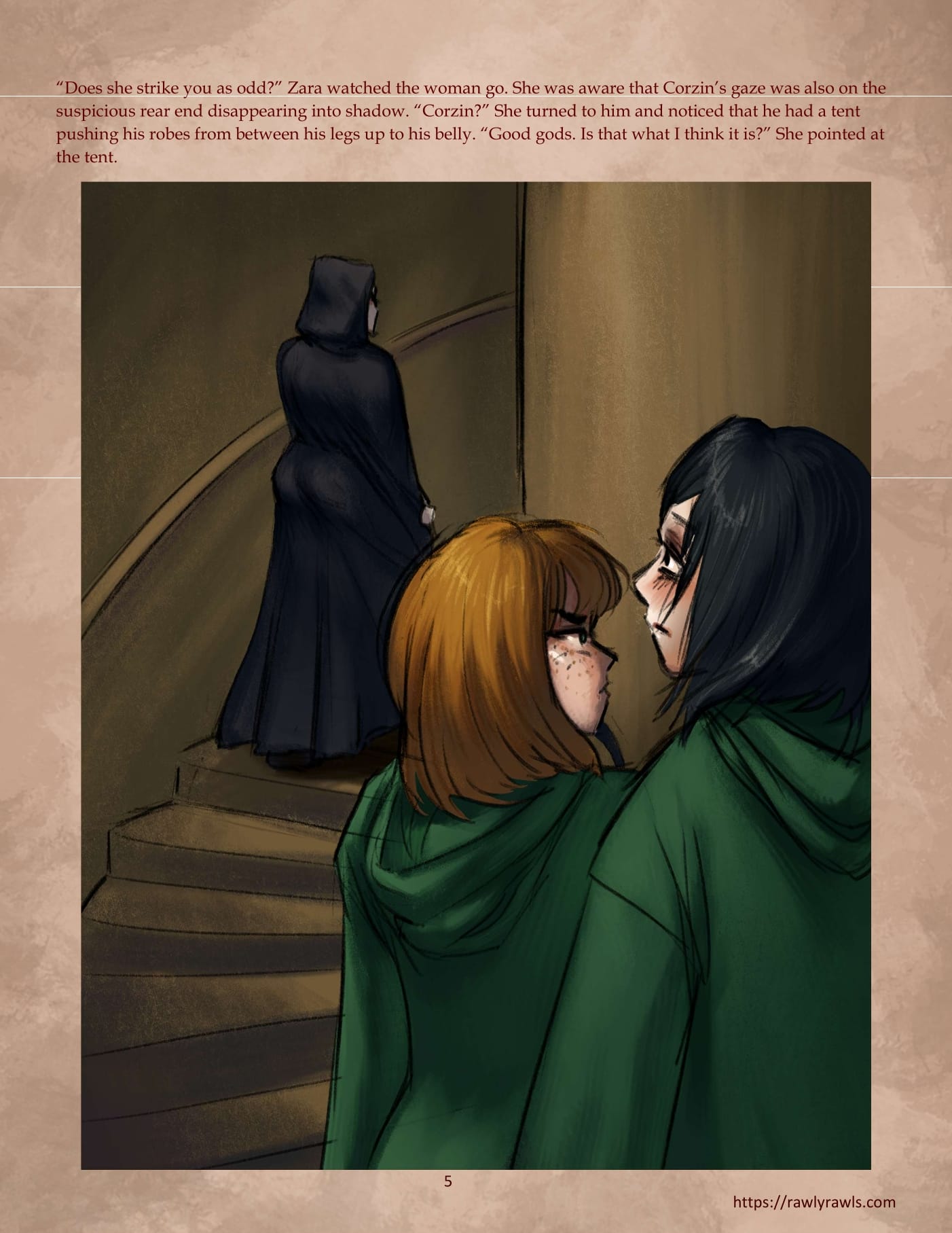 Glergandr University [CreamCadet , Rawly Rawls] 3 . Glergandr University - Chapter 3 [CreamCadet , Rawly Rawls] – page 5