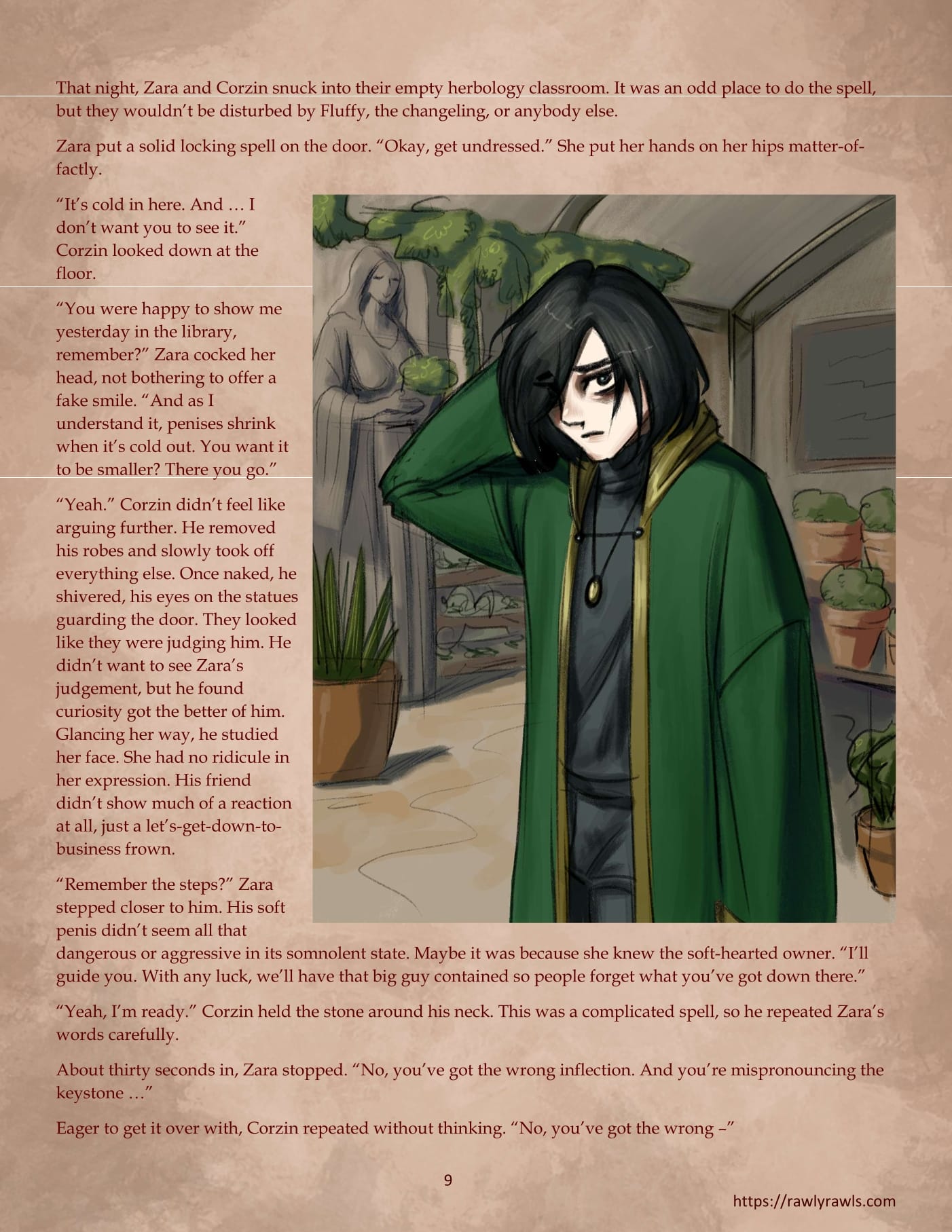 Glergandr University [CreamCadet , Rawly Rawls] 3 . Glergandr University - Chapter 3 [CreamCadet , Rawly Rawls] – page 9