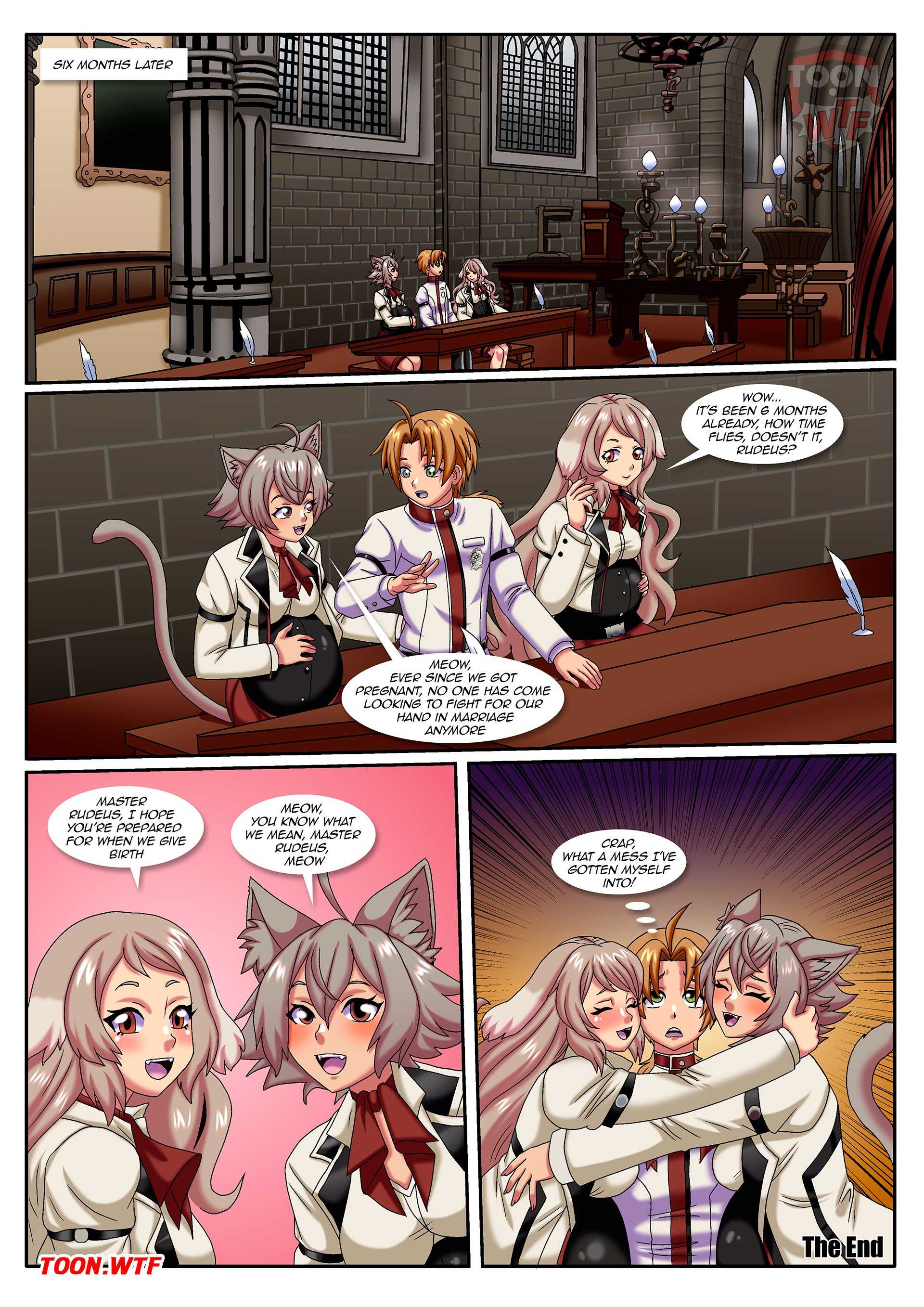 A Feline Lesson (Mushoku Tensei) [PalComix] 1 . A Feline Lesson - Chapter 1 (Mushoku Tensei) [PalComix] – page 15