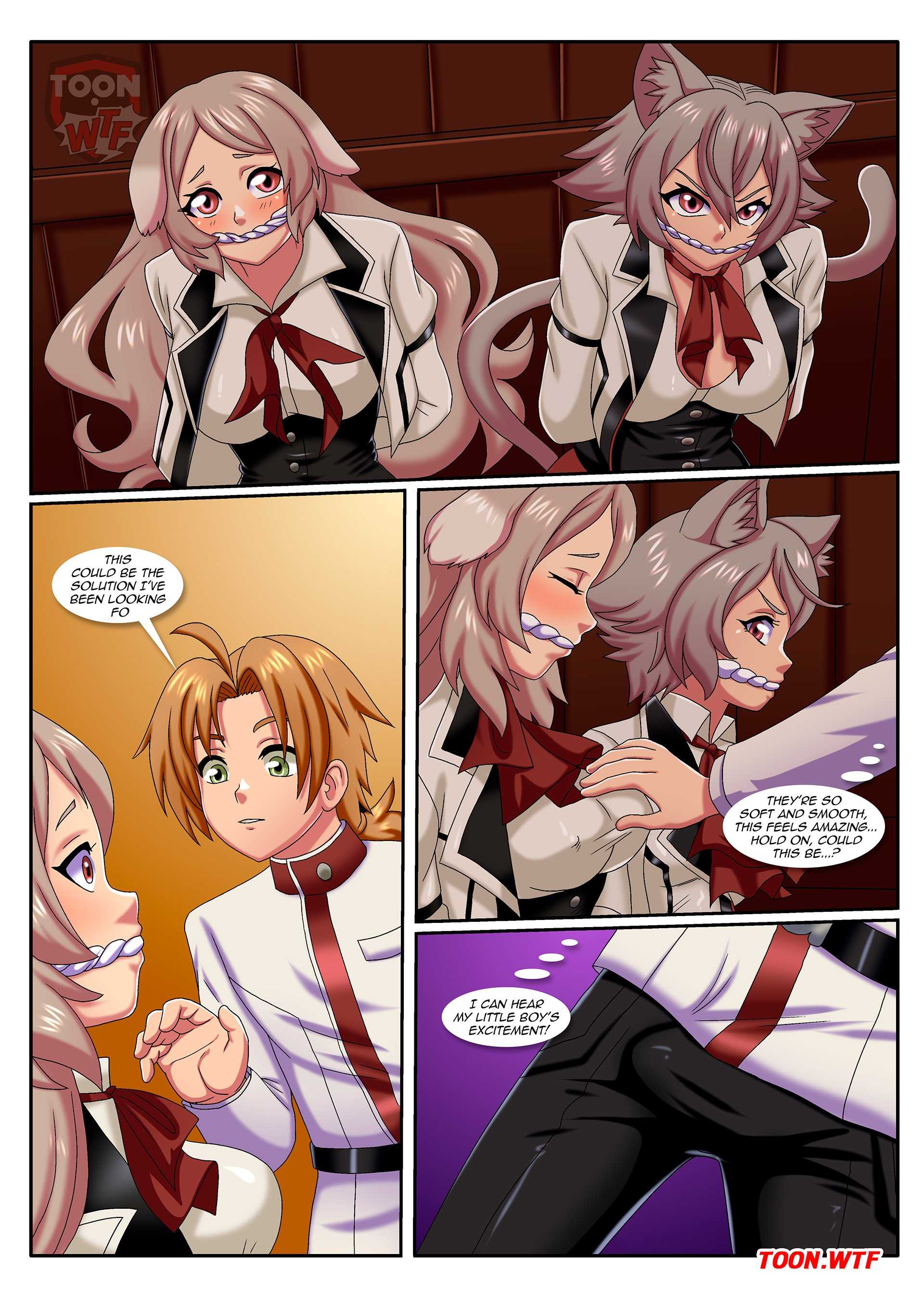 A Feline Lesson (Mushoku Tensei) [PalComix] 1 . A Feline Lesson - Chapter 1 (Mushoku Tensei) [PalComix] – page 3
