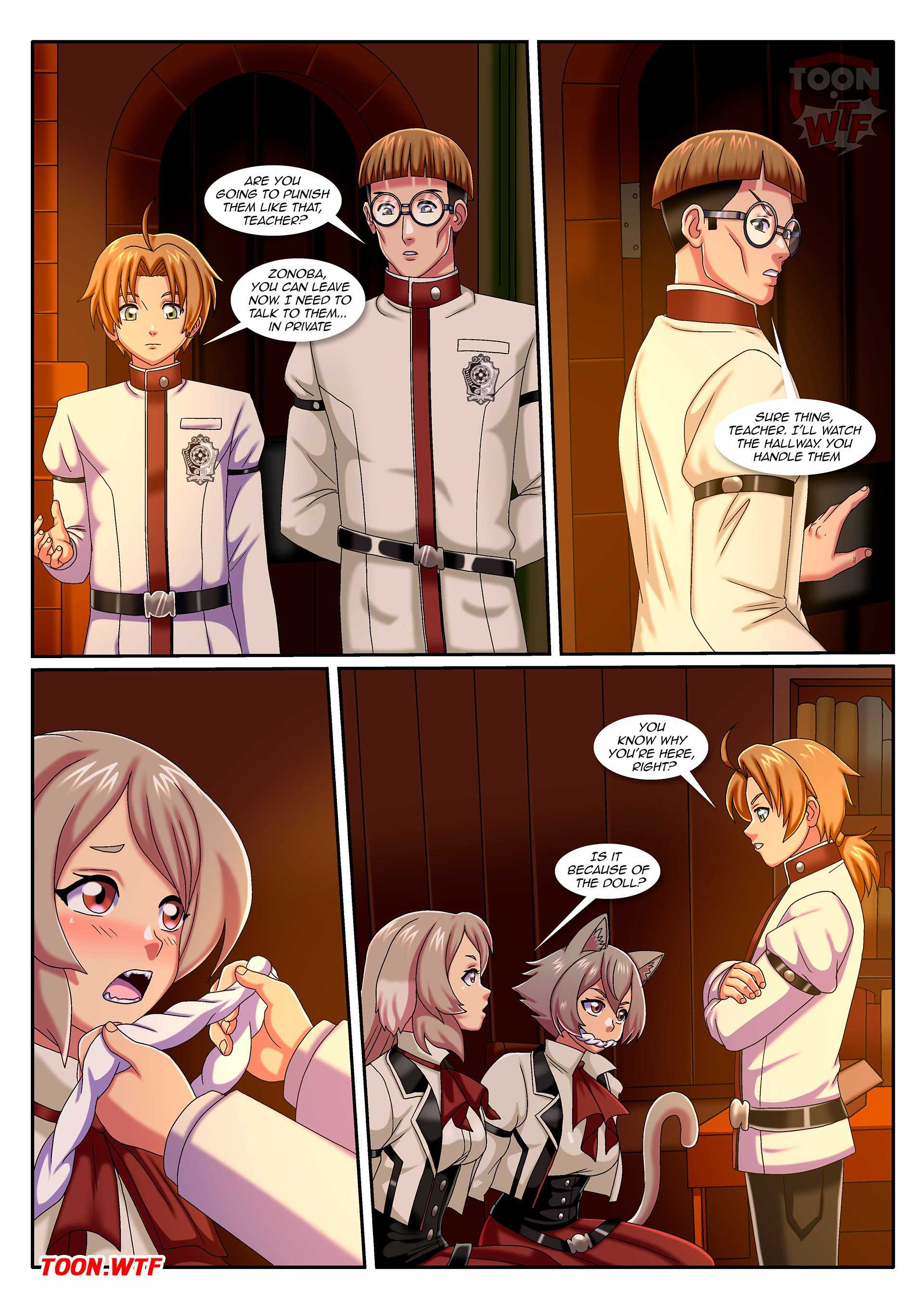 A Feline Lesson (Mushoku Tensei) [PalComix] 1 . A Feline Lesson - Chapter 1 (Mushoku Tensei) [PalComix] – page 4