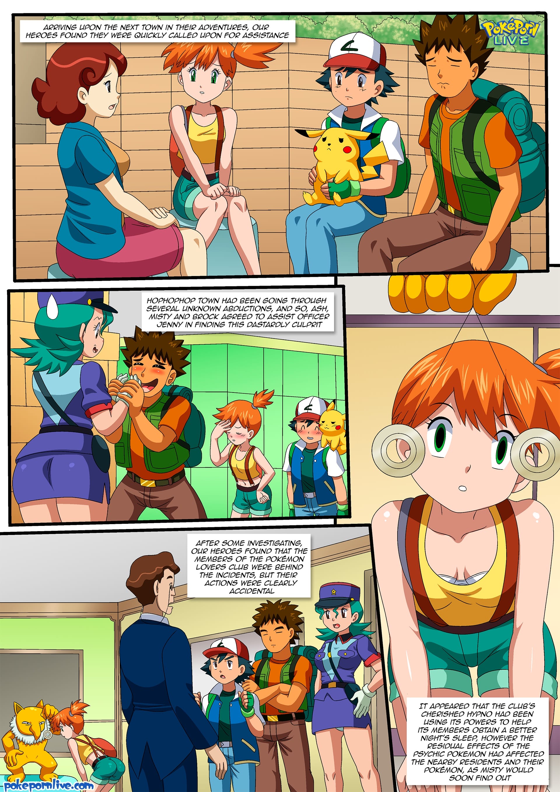 Misty's Hypno Mate (Pokémon) [PalComix] 1 . Misty's Hypno Mate - Chapter 1 (Pokémon) [PalComix] – page 2