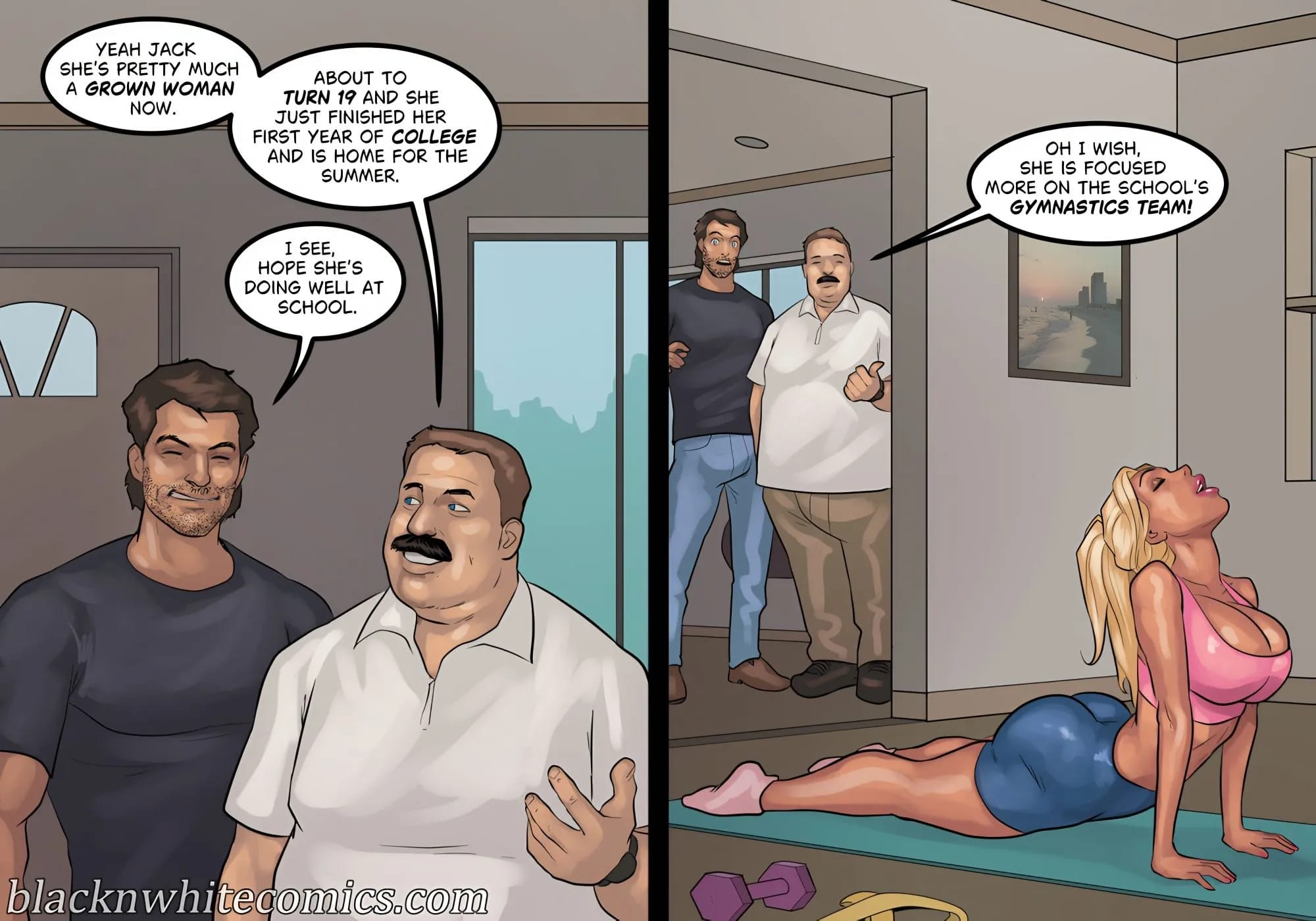 Forbidden Fruit [BlackNWhiteComics] 1 . Forbidden Fruit - Chapter 1 [BlackNWhiteComics] – page 3
