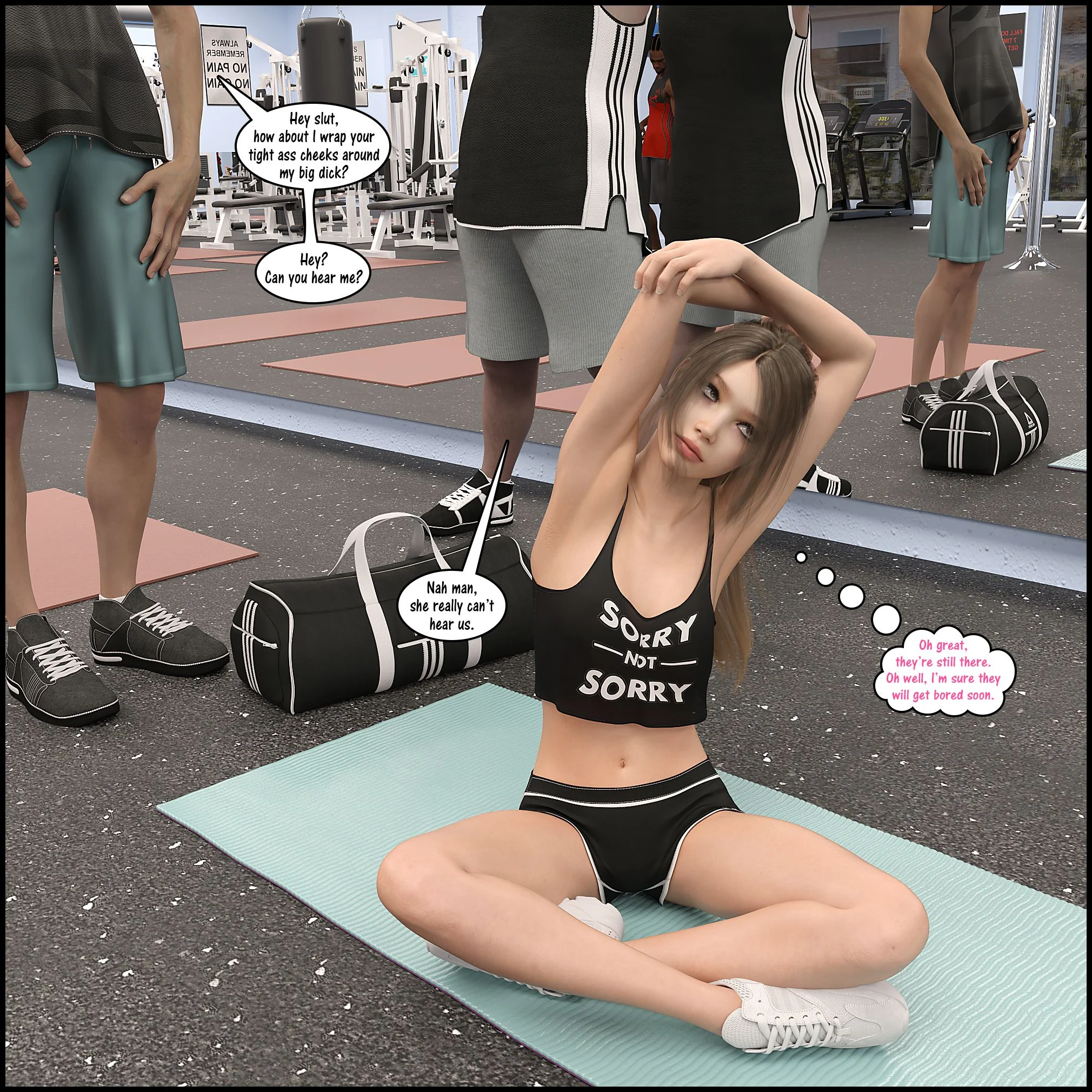 Natasha's Workout [DarkLord] 1 . Natasha's Workout - Chapter 1 [DarkLord] – page 13
