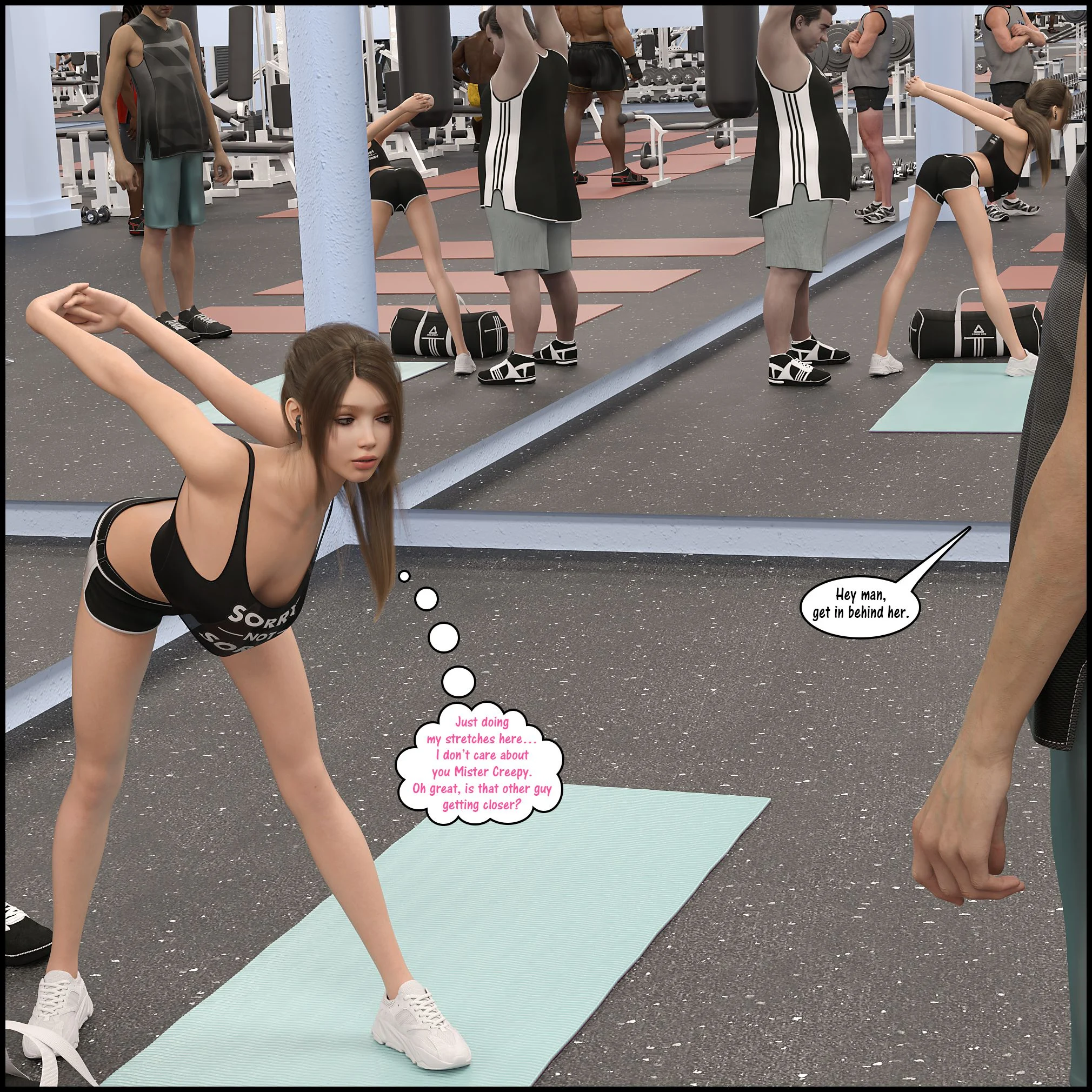 Natasha's Workout [DarkLord] 1 . Natasha's Workout - Chapter 1 [DarkLord] – page 17