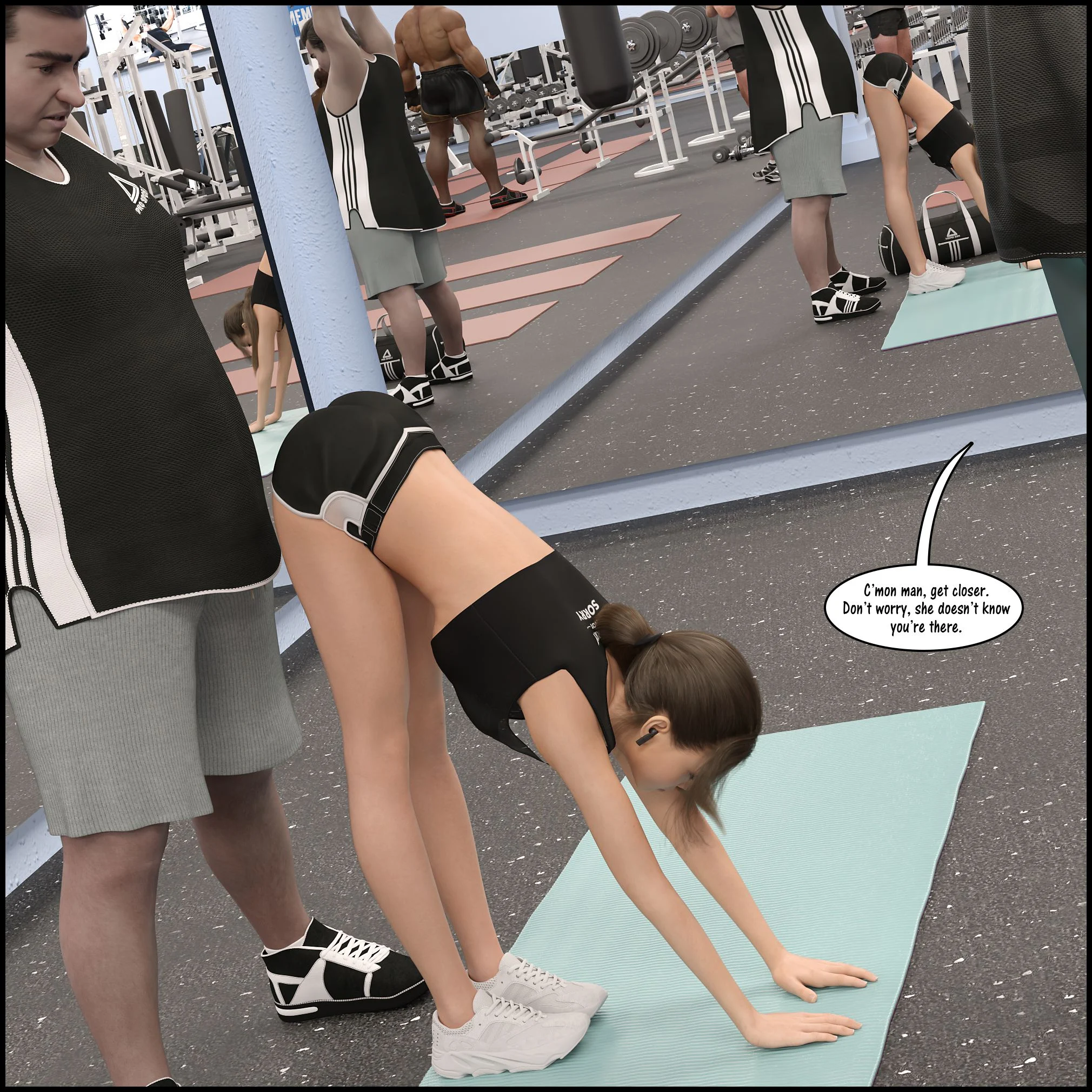 Natasha's Workout [DarkLord] 1 . Natasha's Workout - Chapter 1 [DarkLord] – page 18