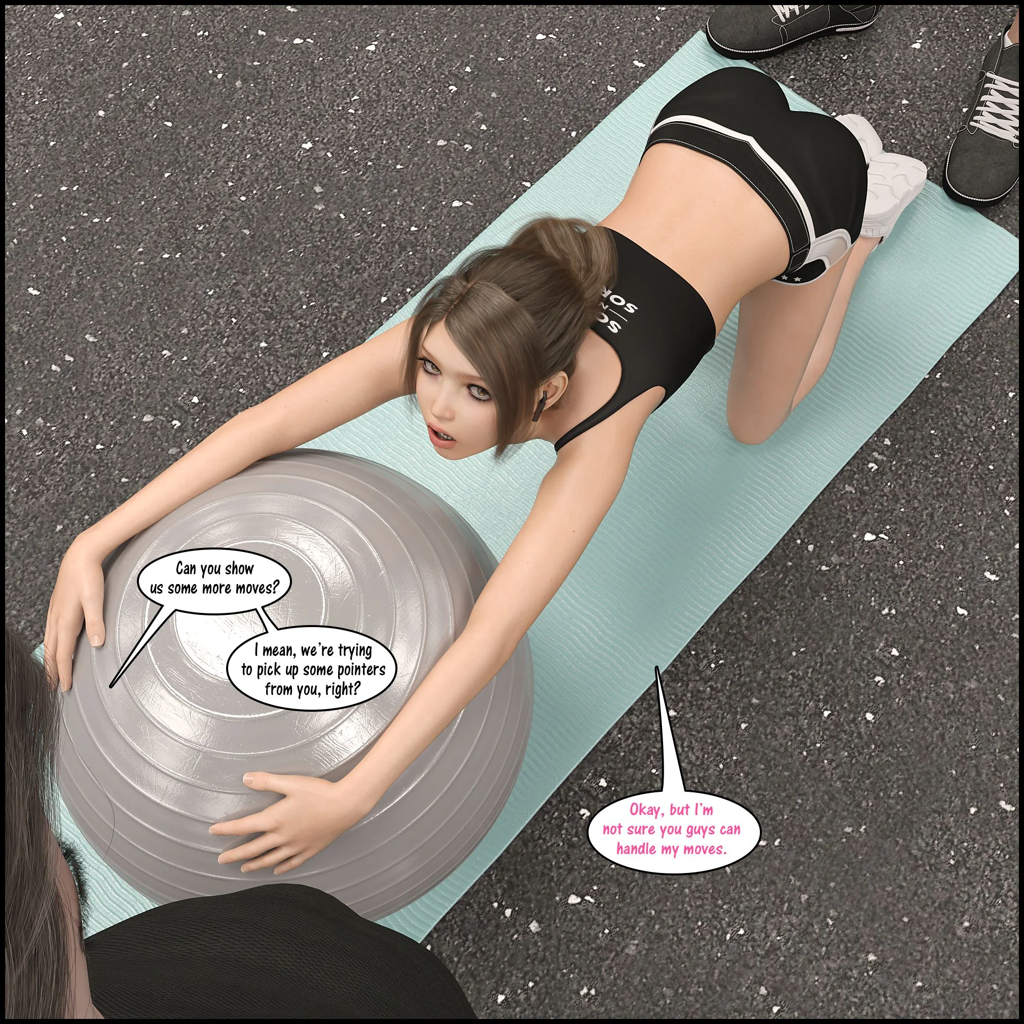 Natasha's Workout [DarkLord] 1 . Natasha's Workout - Chapter 1 [DarkLord] – page 27
