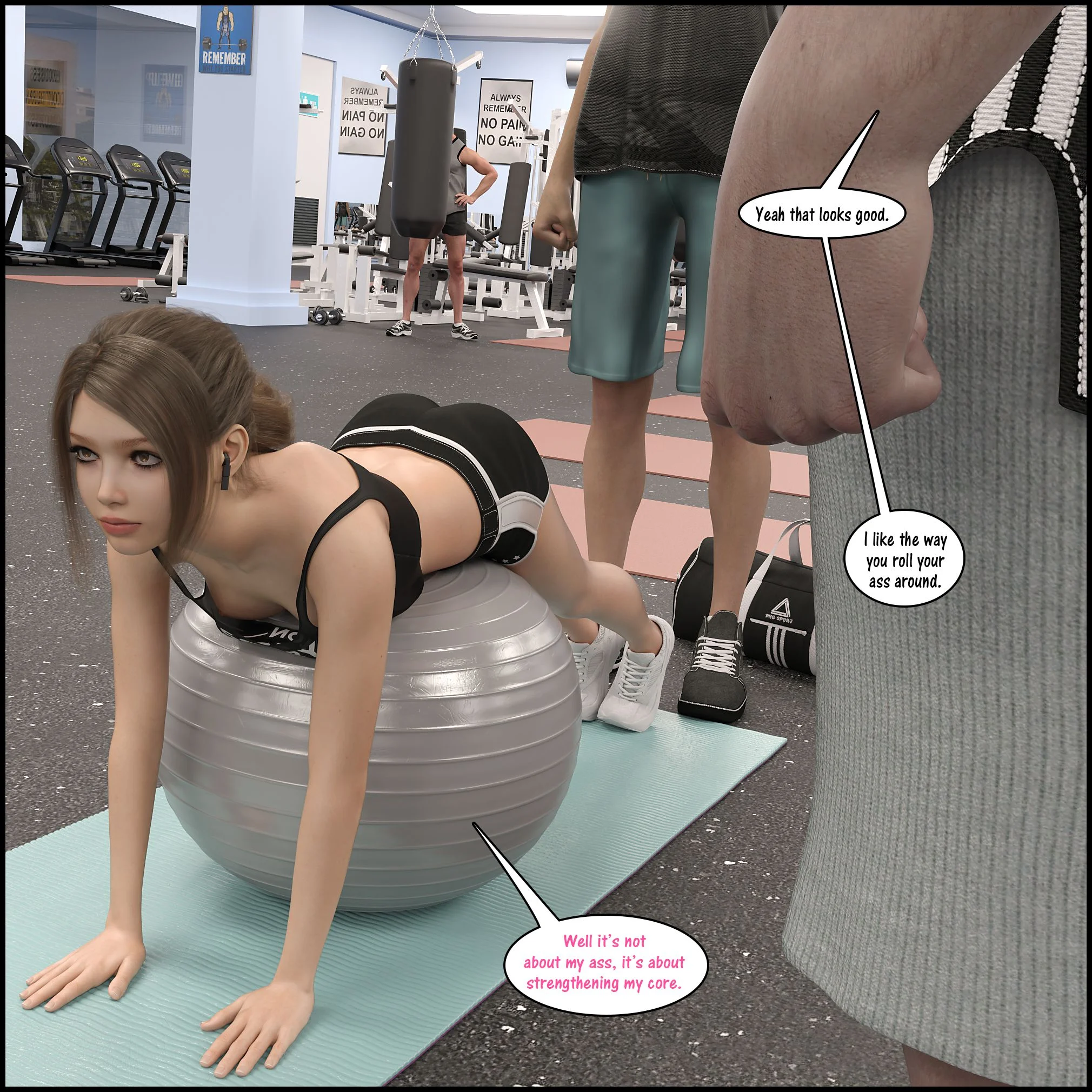 Natasha's Workout [DarkLord] 1 . Natasha's Workout - Chapter 1 [DarkLord] – page 28