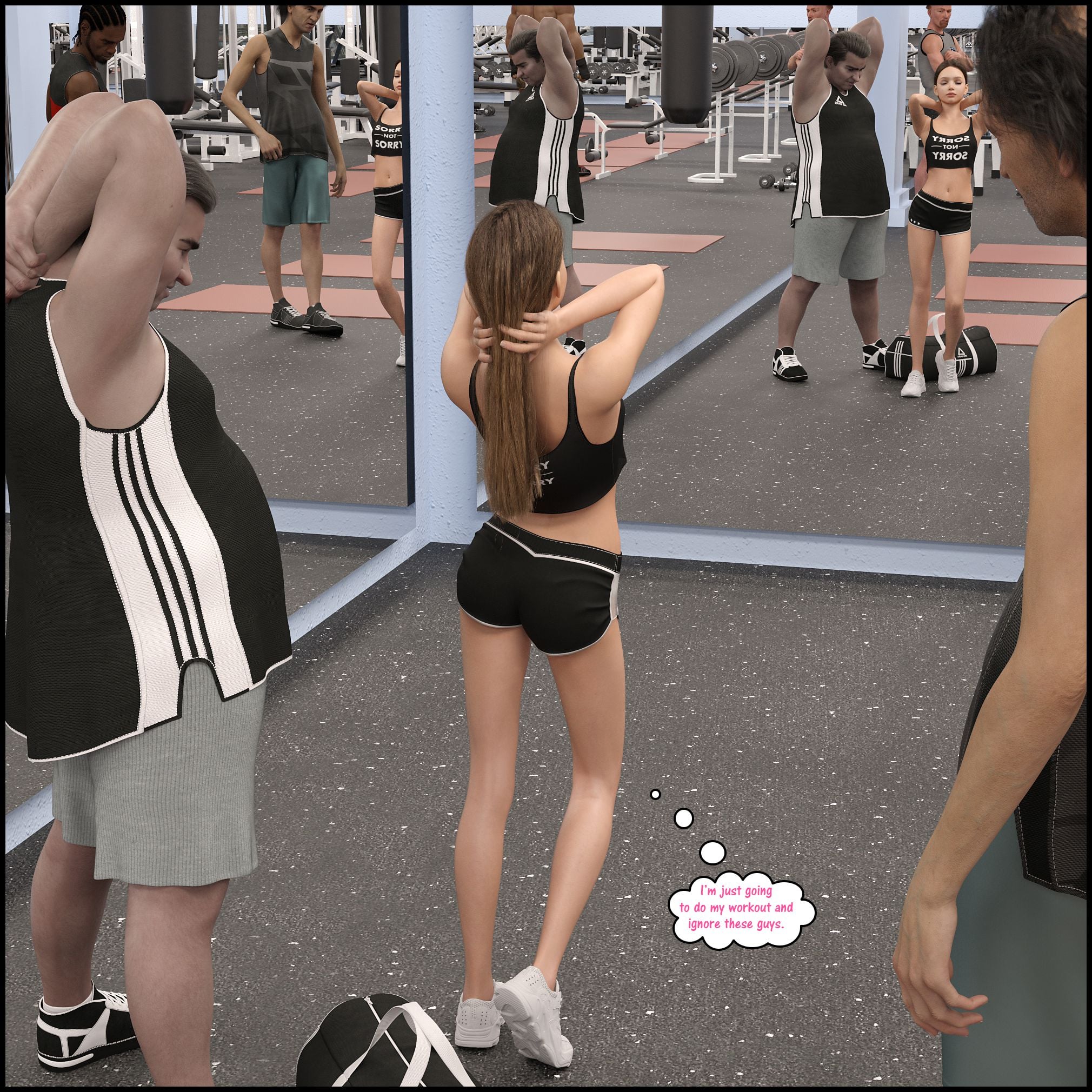 Natasha's Workout [DarkLord] 1 . Natasha's Workout - Chapter 1 [DarkLord] – page 3