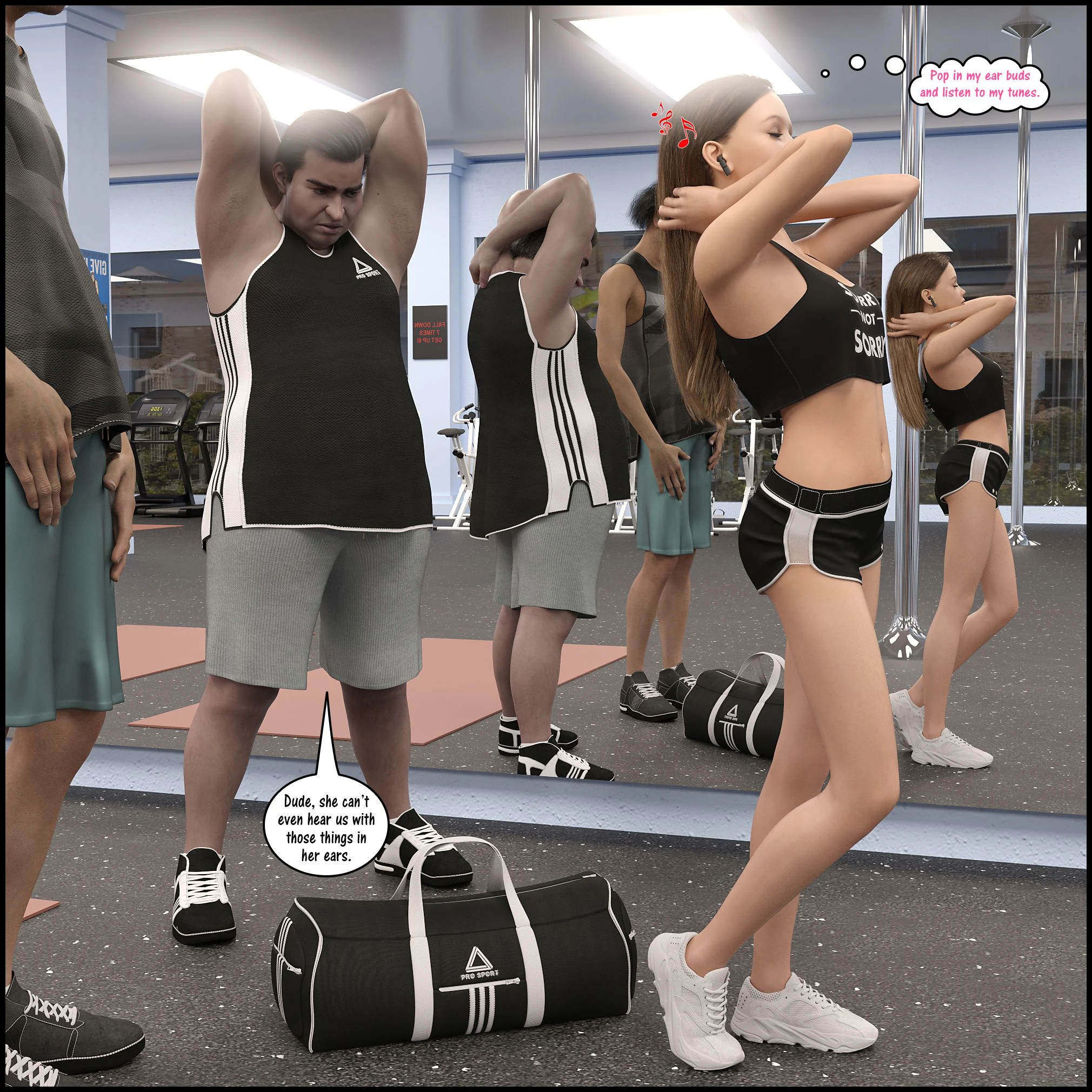 Natasha's Workout [DarkLord] 1 . Natasha's Workout - Chapter 1 [DarkLord] – page 4