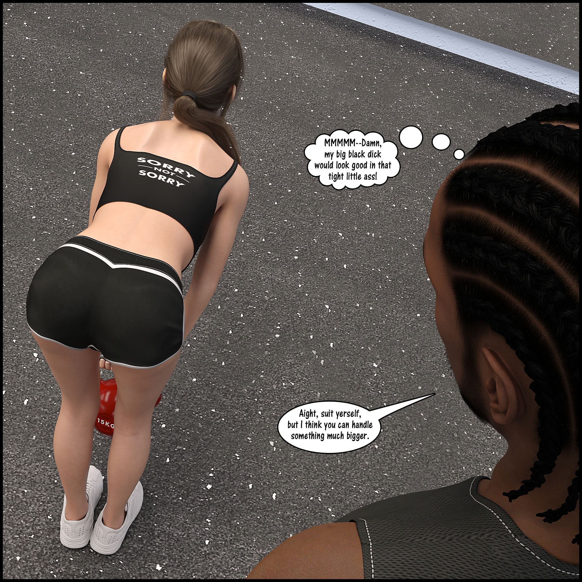 Natasha's Workout [DarkLord] 1 . Natasha's Workout - Chapter 1 [DarkLord] – page 46