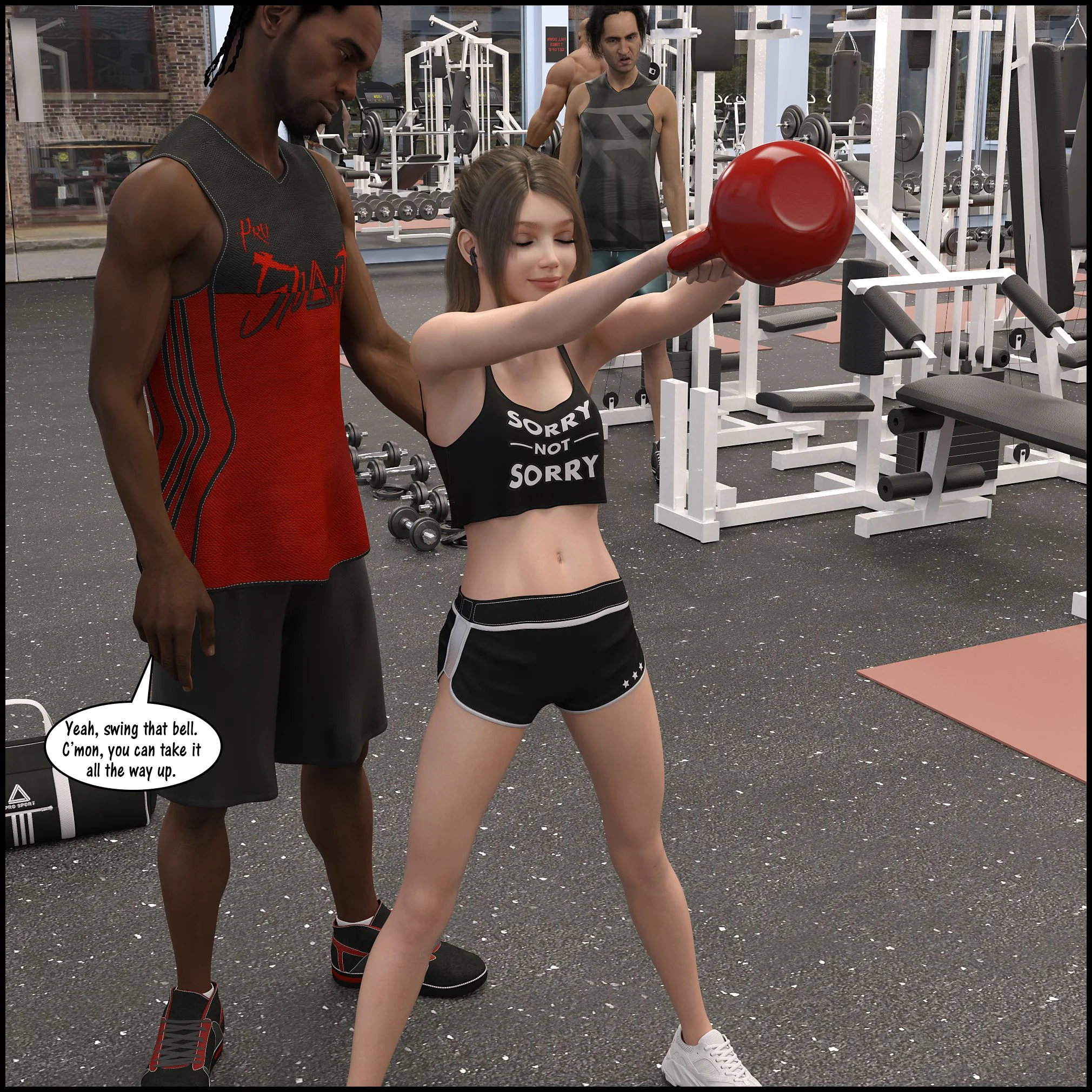 Natasha's Workout [DarkLord] 1 . Natasha's Workout - Chapter 1 [DarkLord] – page 49