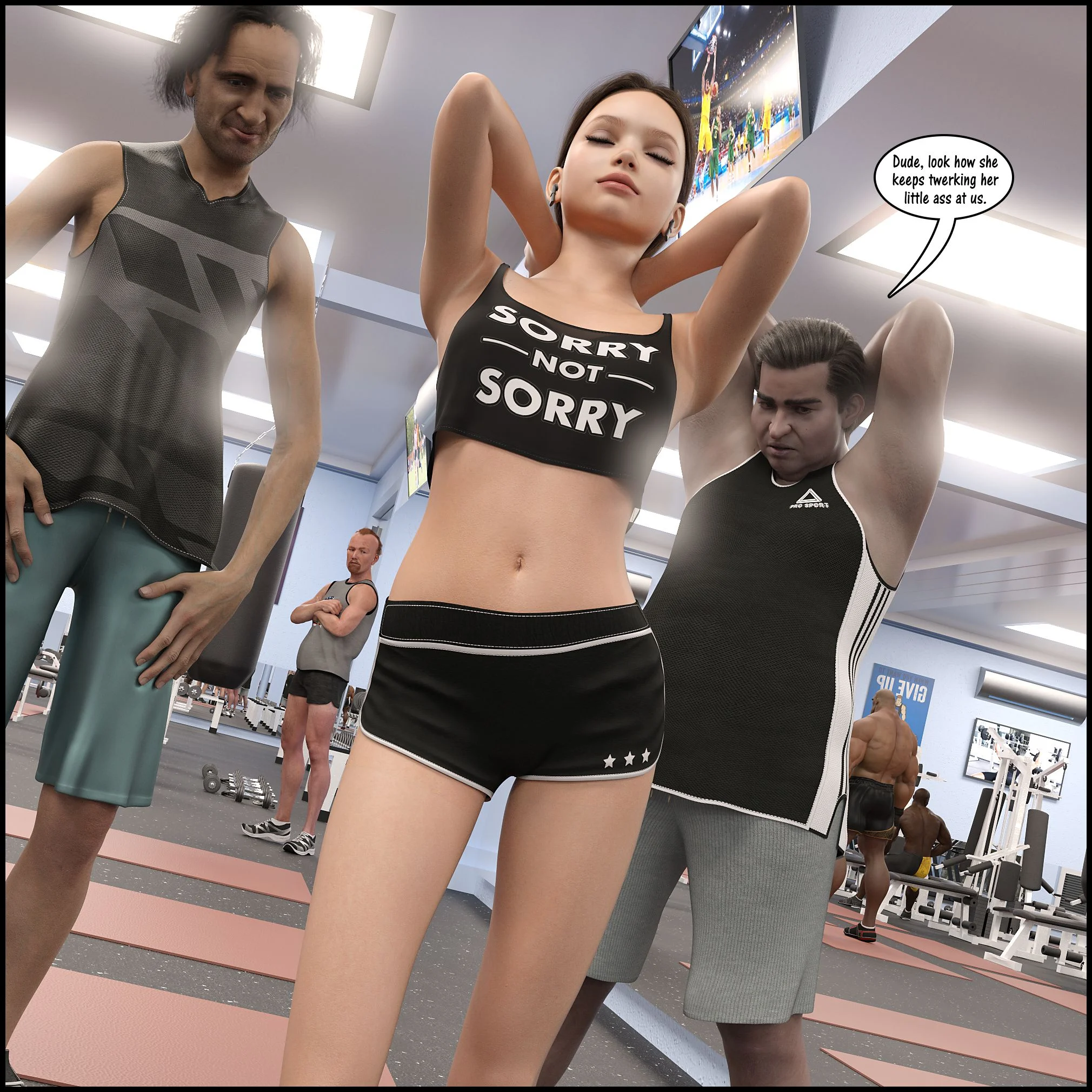 Natasha's Workout [DarkLord] 1 . Natasha's Workout - Chapter 1 [DarkLord] – page 5