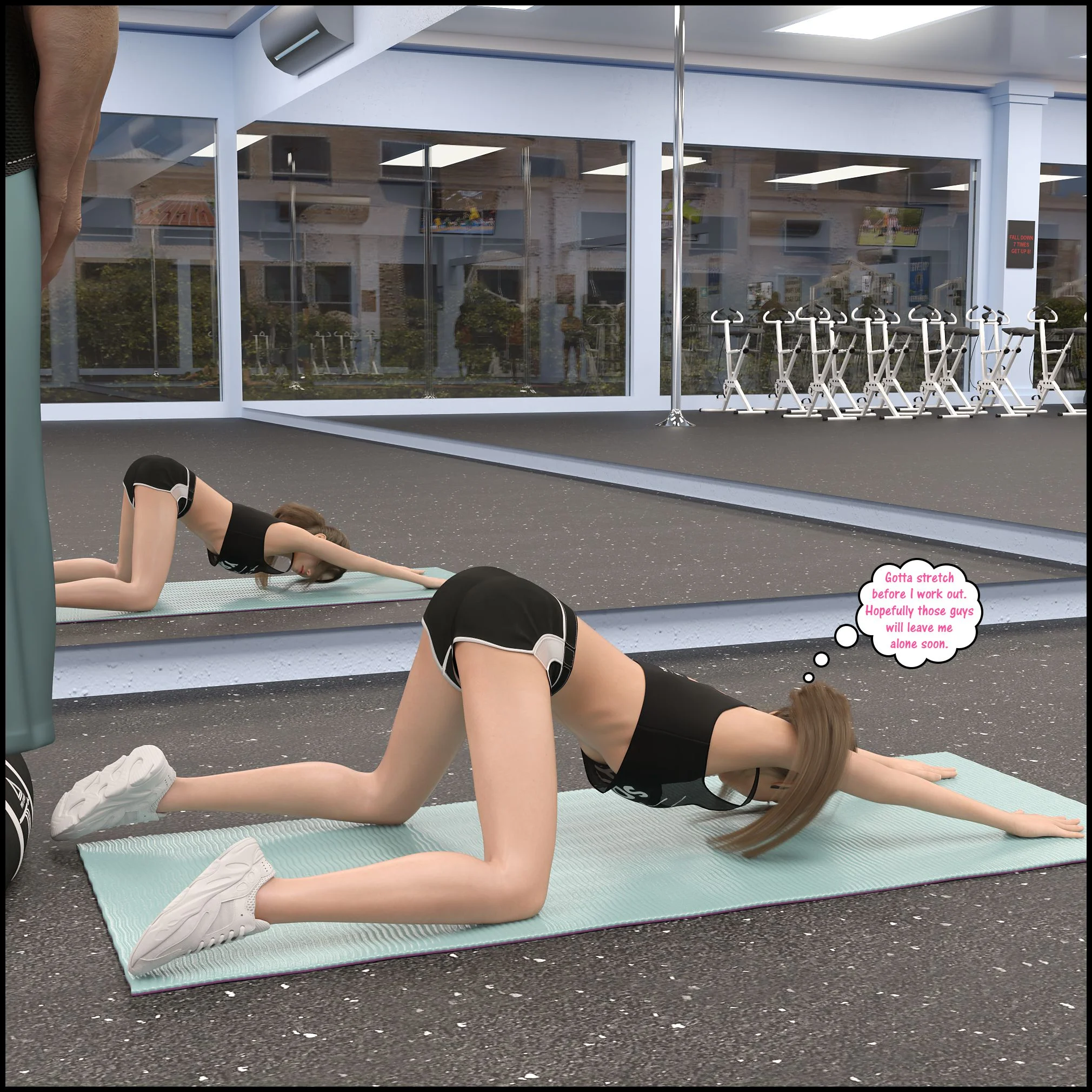 Natasha's Workout [DarkLord] 1 . Natasha's Workout - Chapter 1 [DarkLord] – page 8