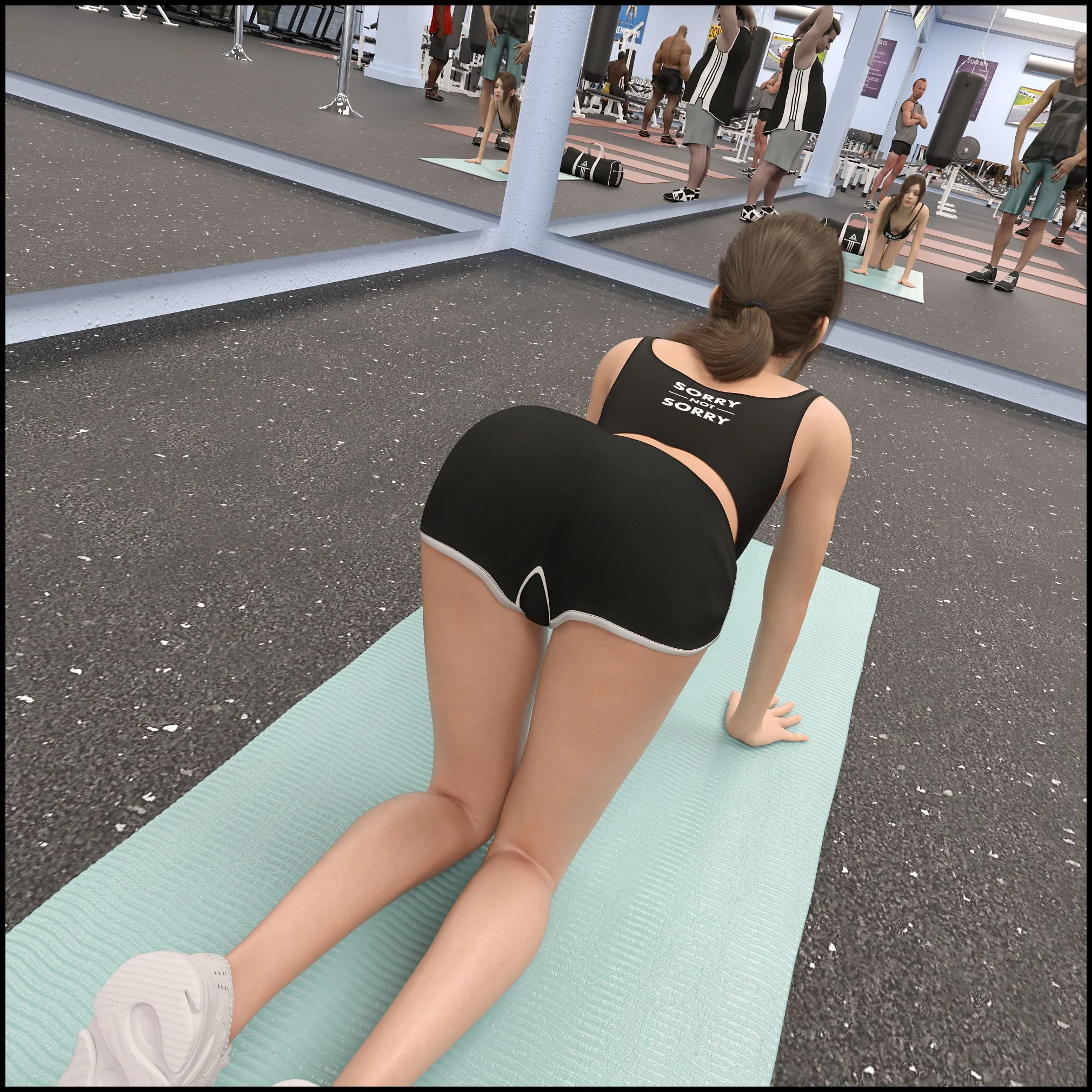 Natasha's Workout [DarkLord] 1 . Natasha's Workout - Chapter 1 [DarkLord] – page 9