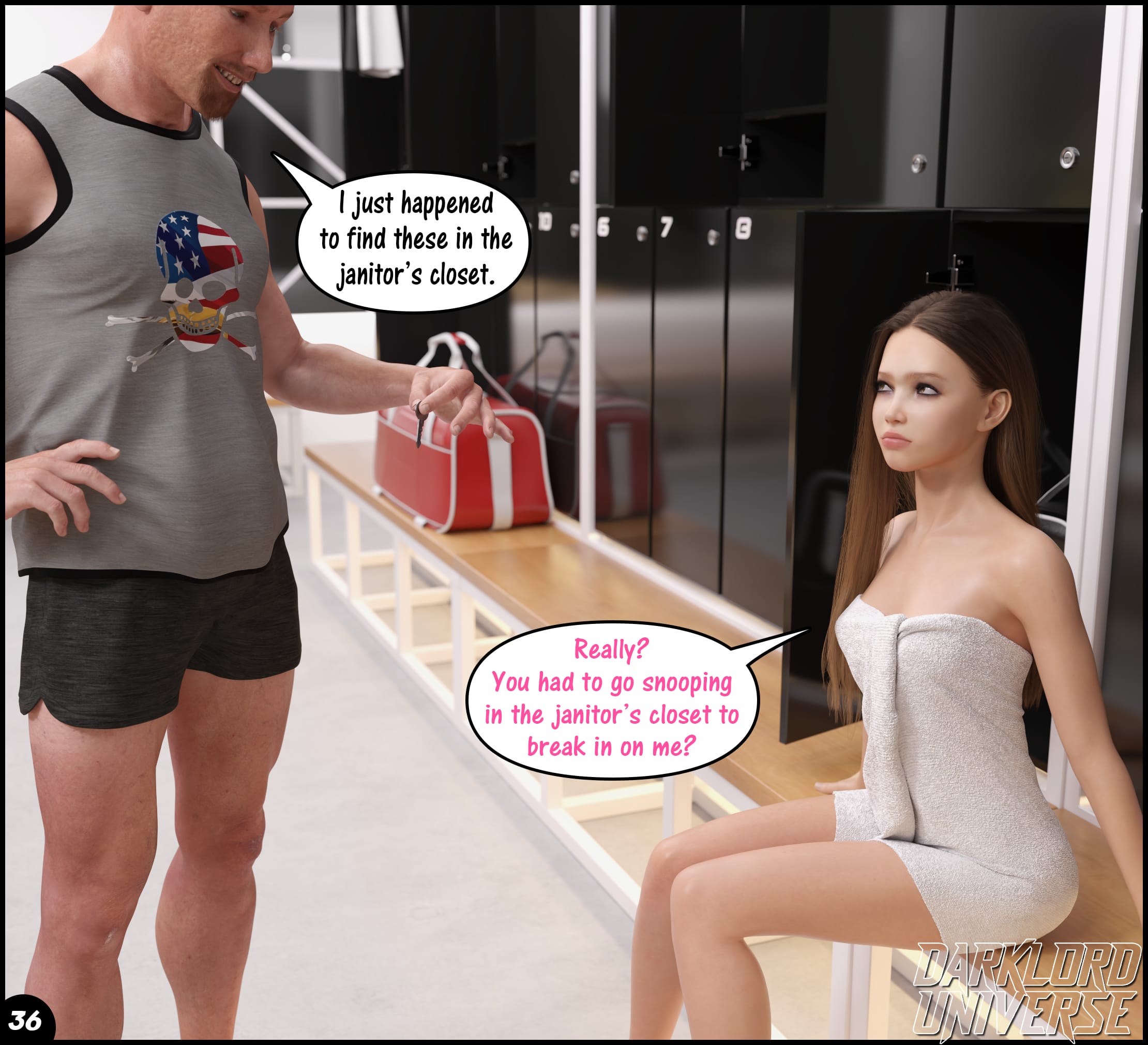 Natasha's Workout [DarkLord] 3 . Natasha's Workout - Chapter 3 [DarkLord] – page 37