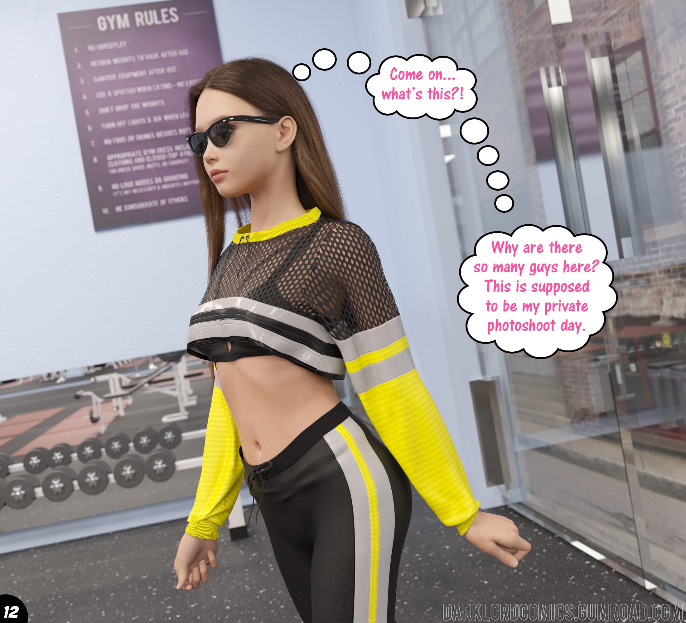 Natasha's Workout [DarkLord] 2 . Natasha's Workout - Chapter 2 [DarkLord] – page 13