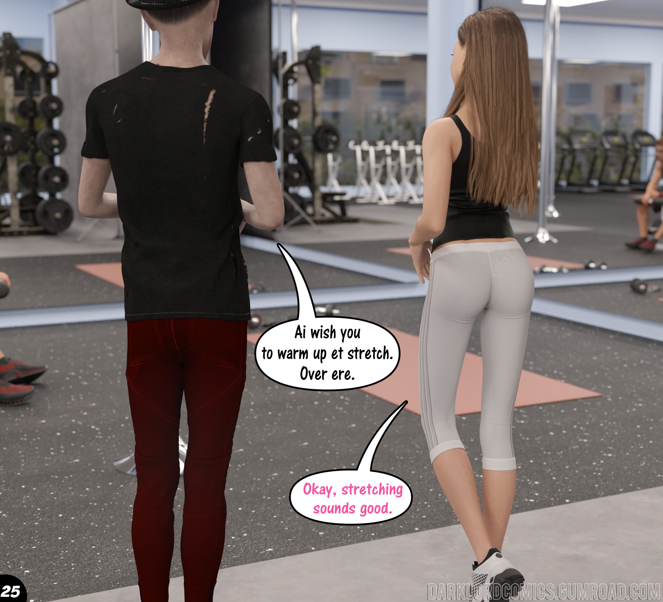 Natasha's Workout [DarkLord] 2 . Natasha's Workout - Chapter 2 [DarkLord] – page 26