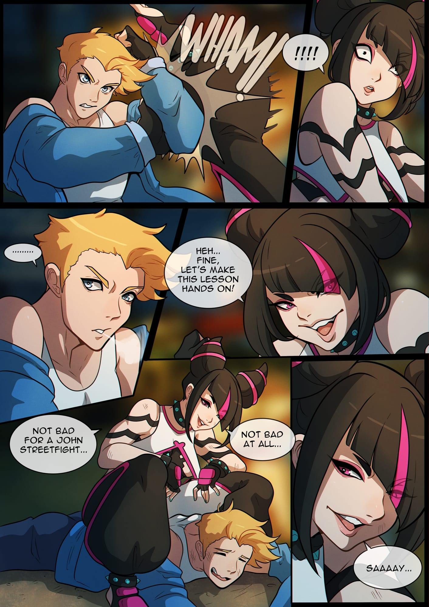 Mastery (Street Fighter 6) [Kinkymation] 1 . Mastery - Chapter 1 (Street Fighter 6) [Kinkymation] – page 4
