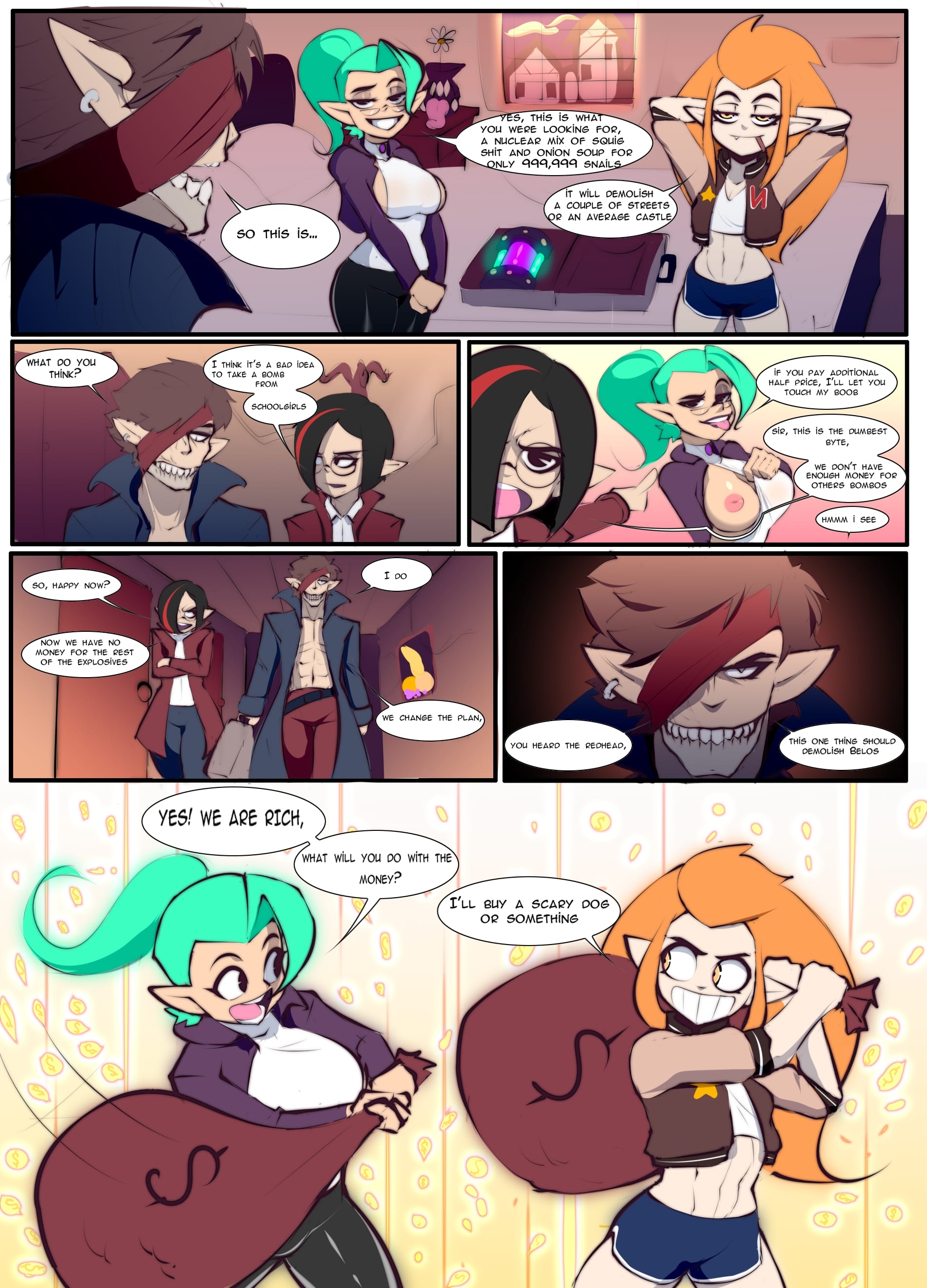 Odalia x Eda x Hunter comic (The Owl House) [Dgoger] 1 . Odalia x Eda x Hunter comic - Chapter 1 (The Owl House) [Dgoger] – page 3