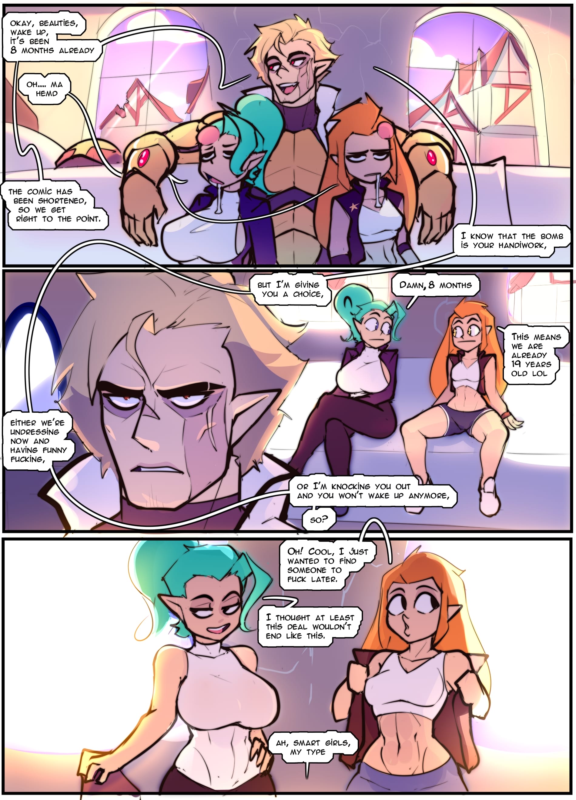 Odalia x Eda x Hunter comic (The Owl House) [Dgoger] 1 . Odalia x Eda x Hunter comic - Chapter 1 (The Owl House) [Dgoger] – page 9