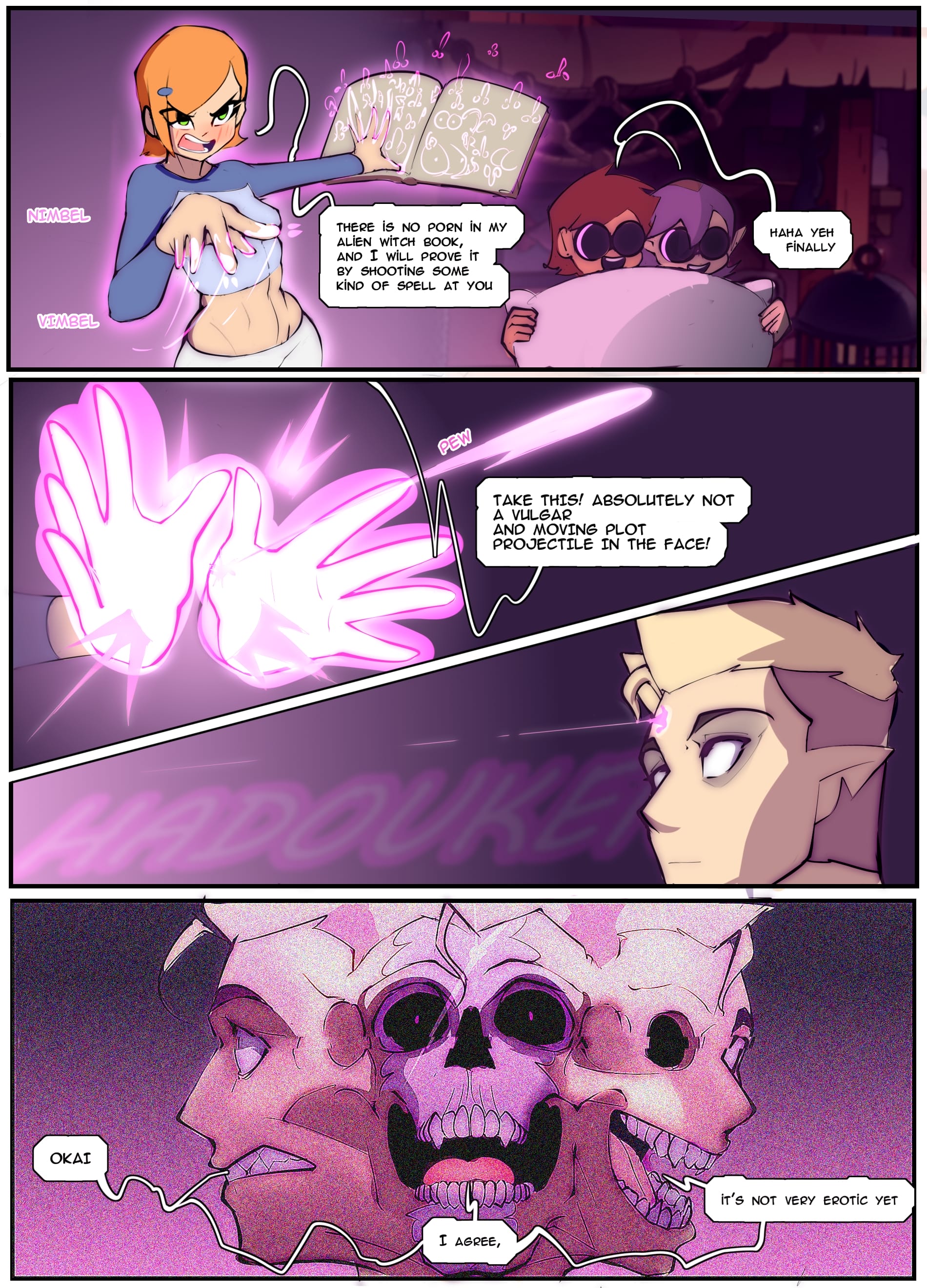 Gwen in the Owl House (The Owl House//Ben 10) [Dgoger] 1 . Gwen in the Owl House - Chapter 1 (The Owl House//Ben 10) [Dgoger] – page 2